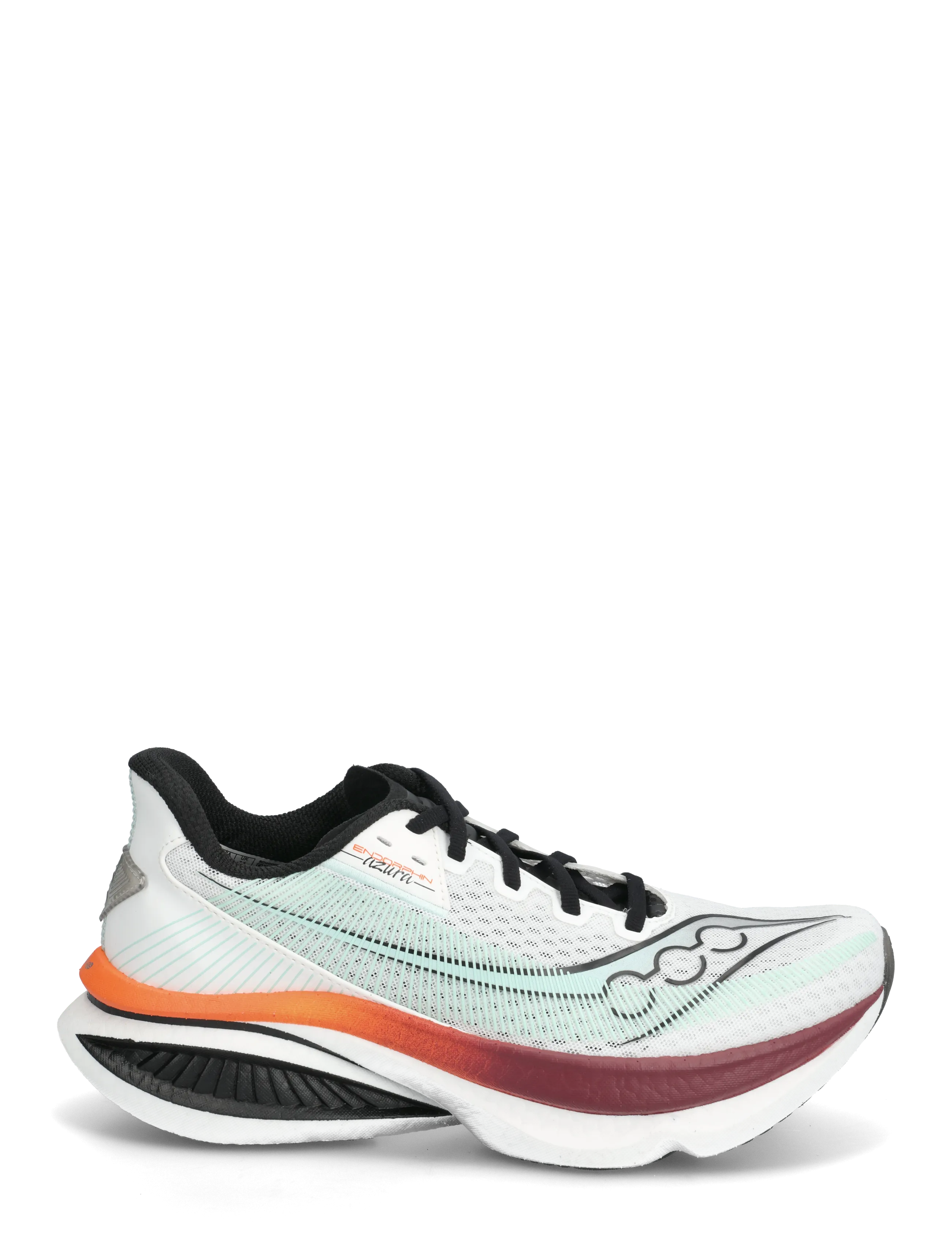 Saucony - ENDORPHIN AZURA - skriešanas apavi - white/crimson - 1