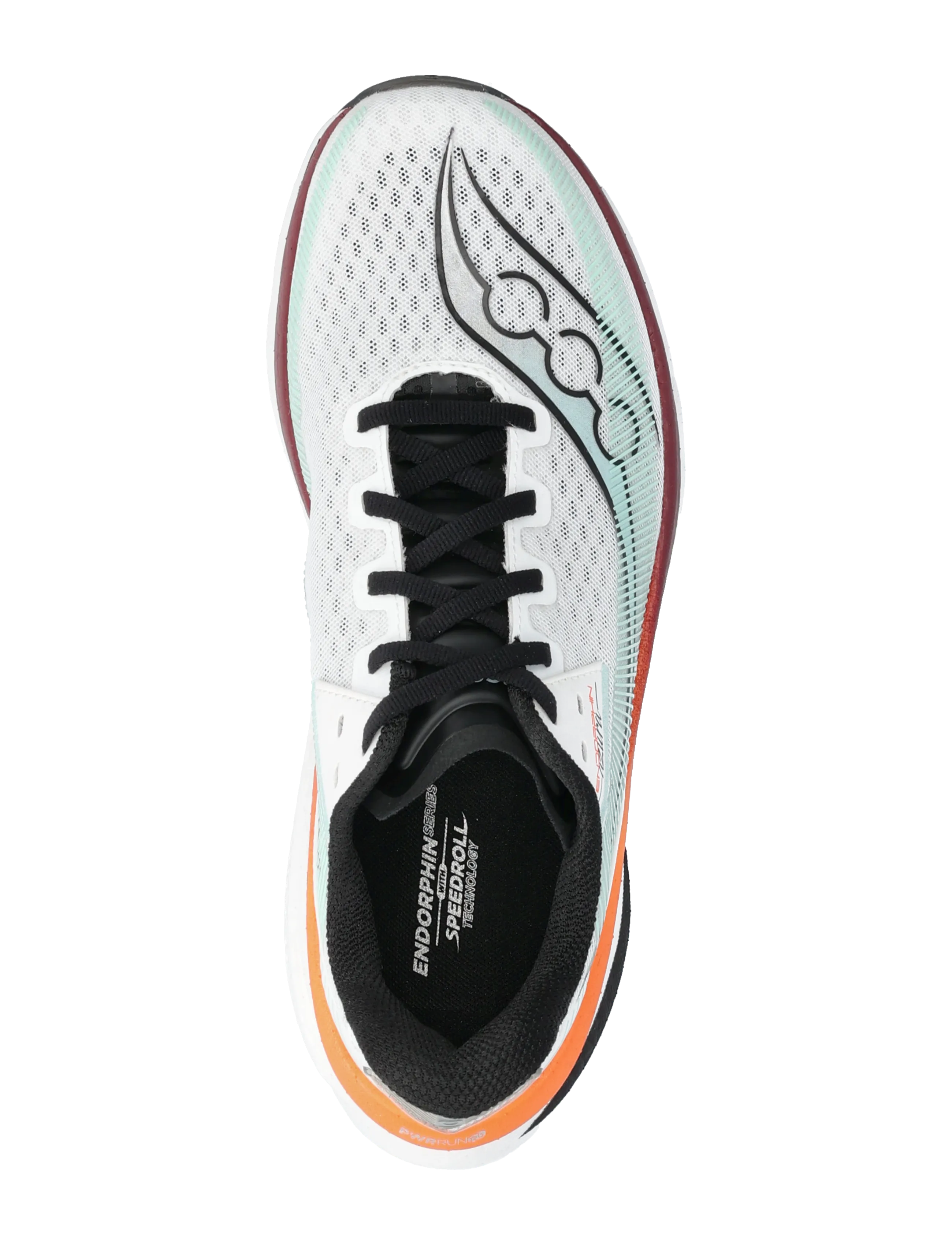 Saucony - ENDORPHIN AZURA - skriešanas apavi - white/crimson - 3