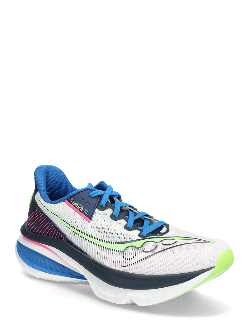 Saucony - ENDORPHIN AZURA - laufschuhe - white/navy - 0