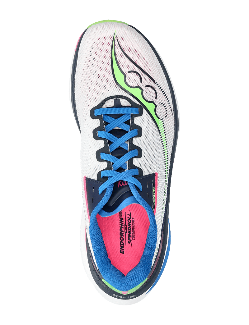 Saucony - ENDORPHIN AZURA - laufschuhe - white/navy - 3