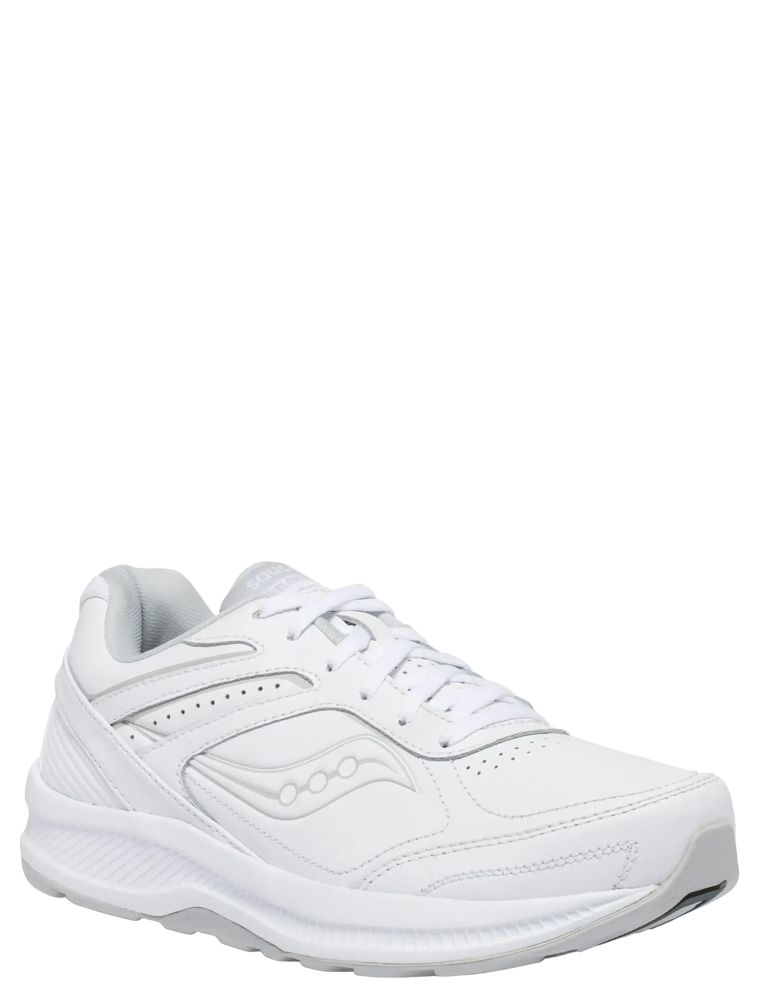 Saucony - ECHELON WALKER 3 WIDE - låga sneakers - white - 4