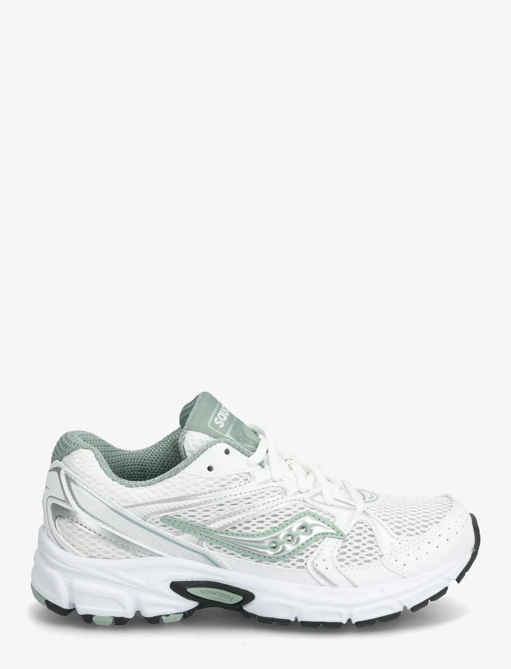 Saucony - RIDE MILLENNIUM - låga sneakers - white/sage - 1