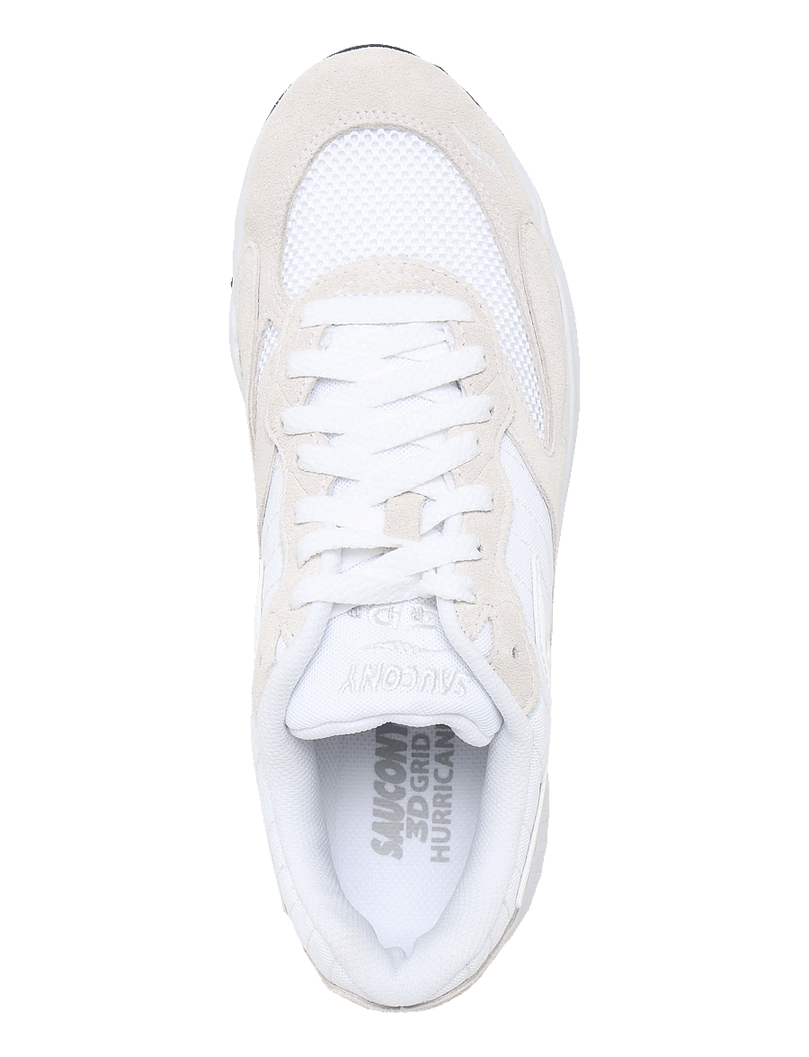 Saucony - 3D Grid Hurricane unisex - låga sneakers - white - 3