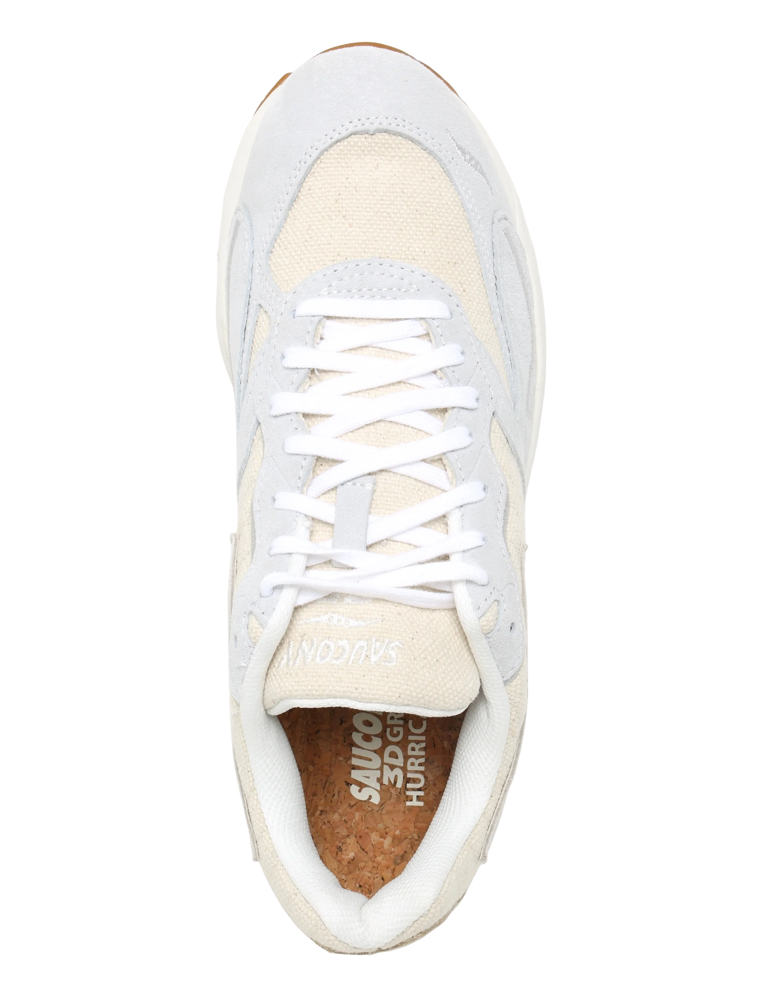 Saucony - 3D Grid Hurricane Undyed unisex - przed kostkę - undyed - 3