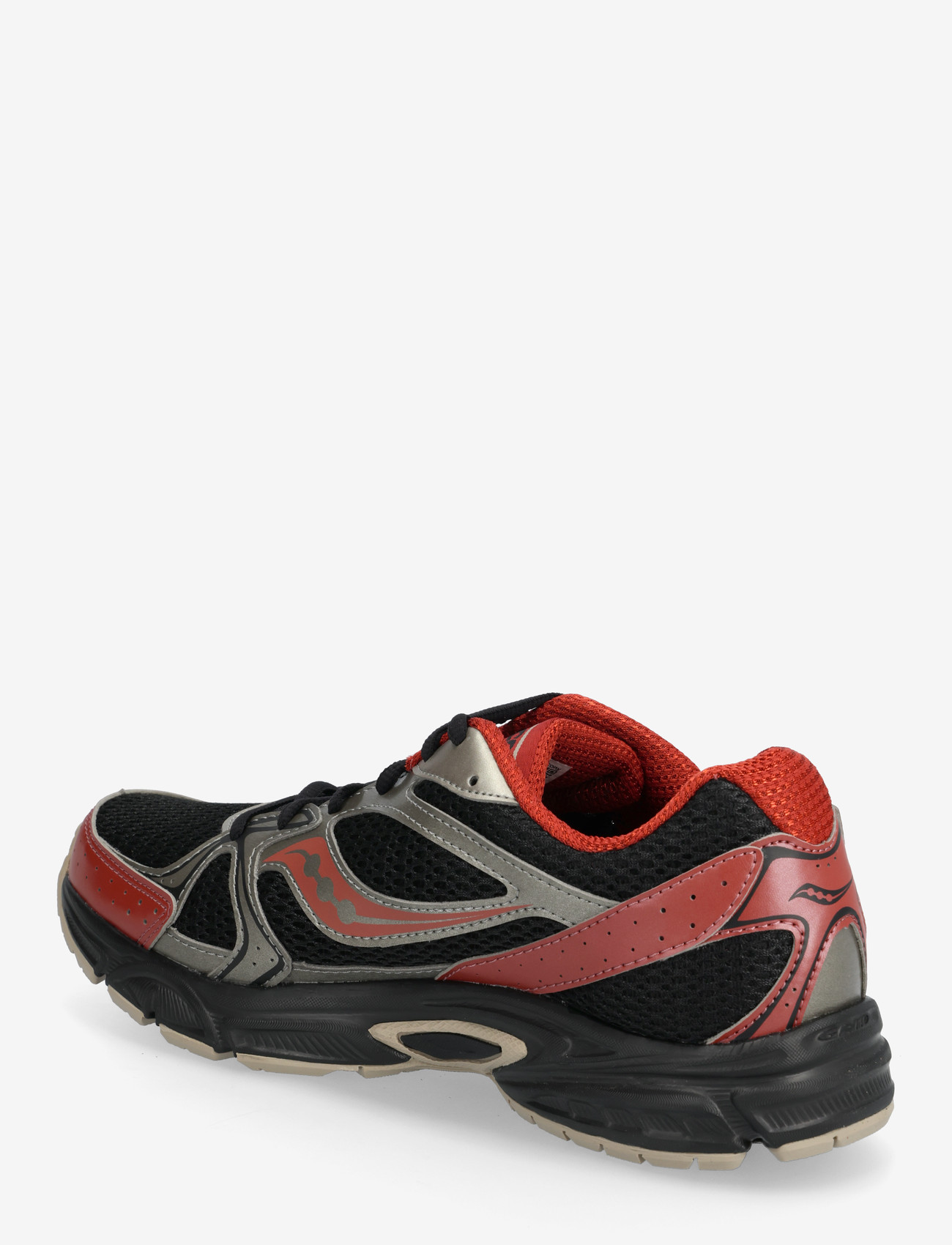 Saucony - RIDE MILLENNIUM - przed kostkę - black/henna - 2