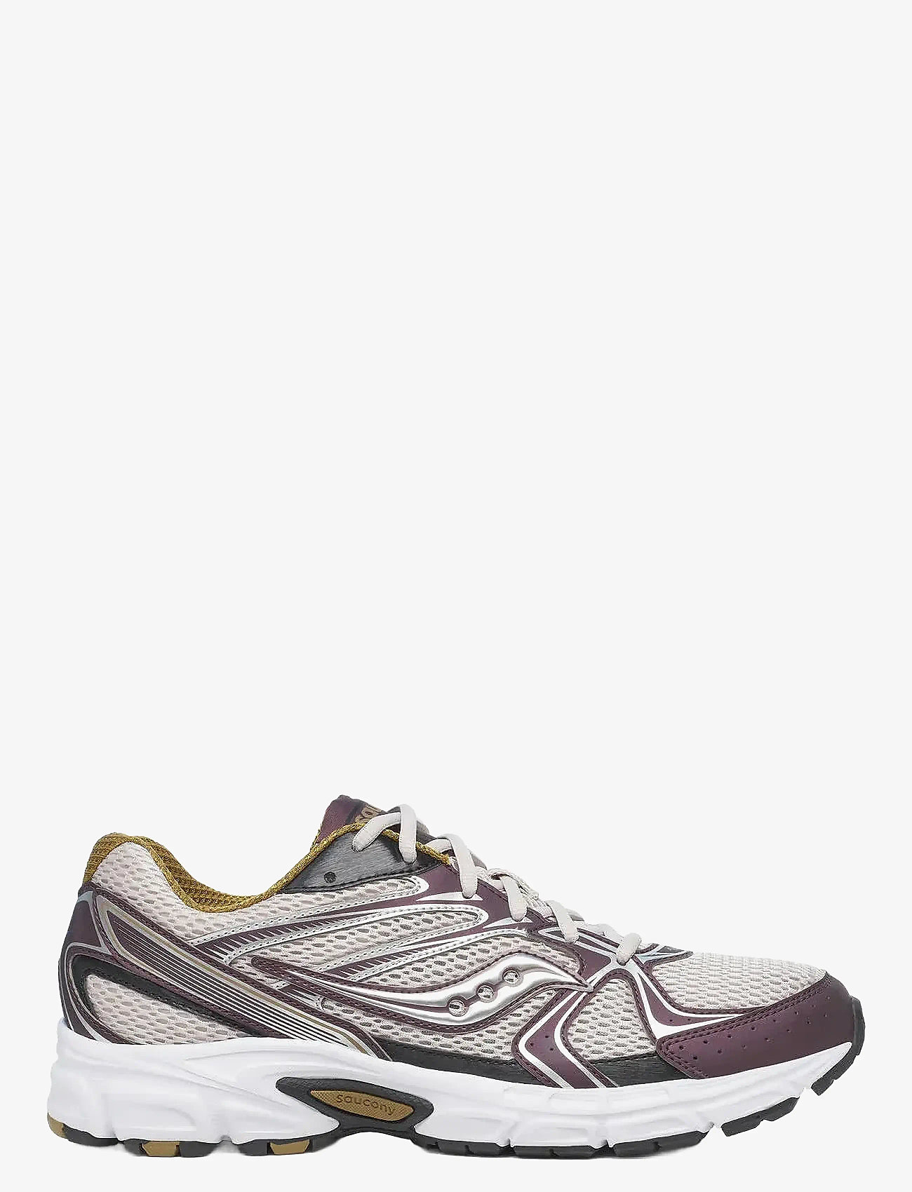 Saucony - RIDE MILLENNIUM - kõrge säärega tossud - grey/wine - 0