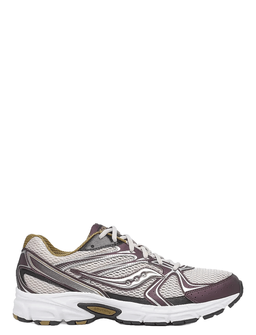 Saucony - RIDE MILLENNIUM - niedriger schnitt - grey/wine - 0