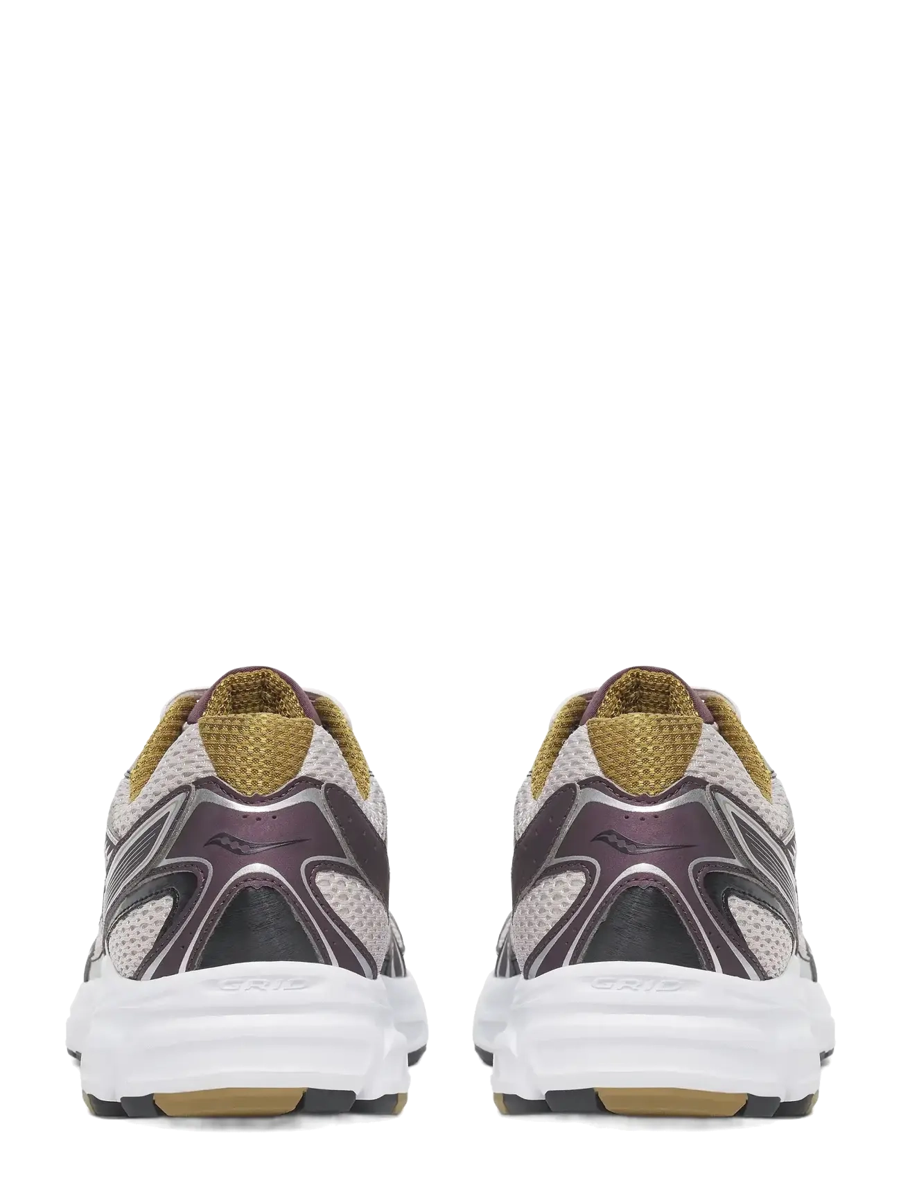 Saucony - RIDE MILLENNIUM - niedriger schnitt - grey/wine - 3