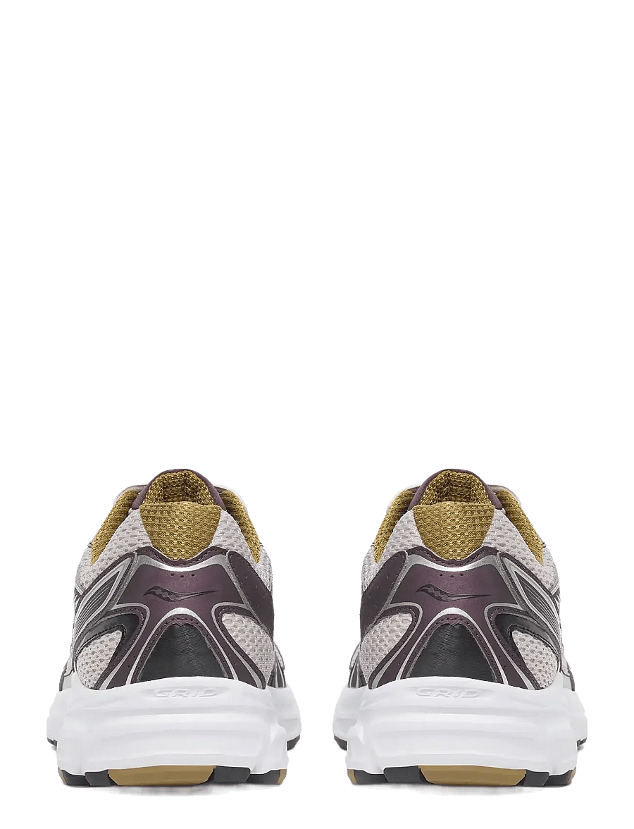 Saucony - RIDE MILLENNIUM - niedriger schnitt - grey/wine - 3