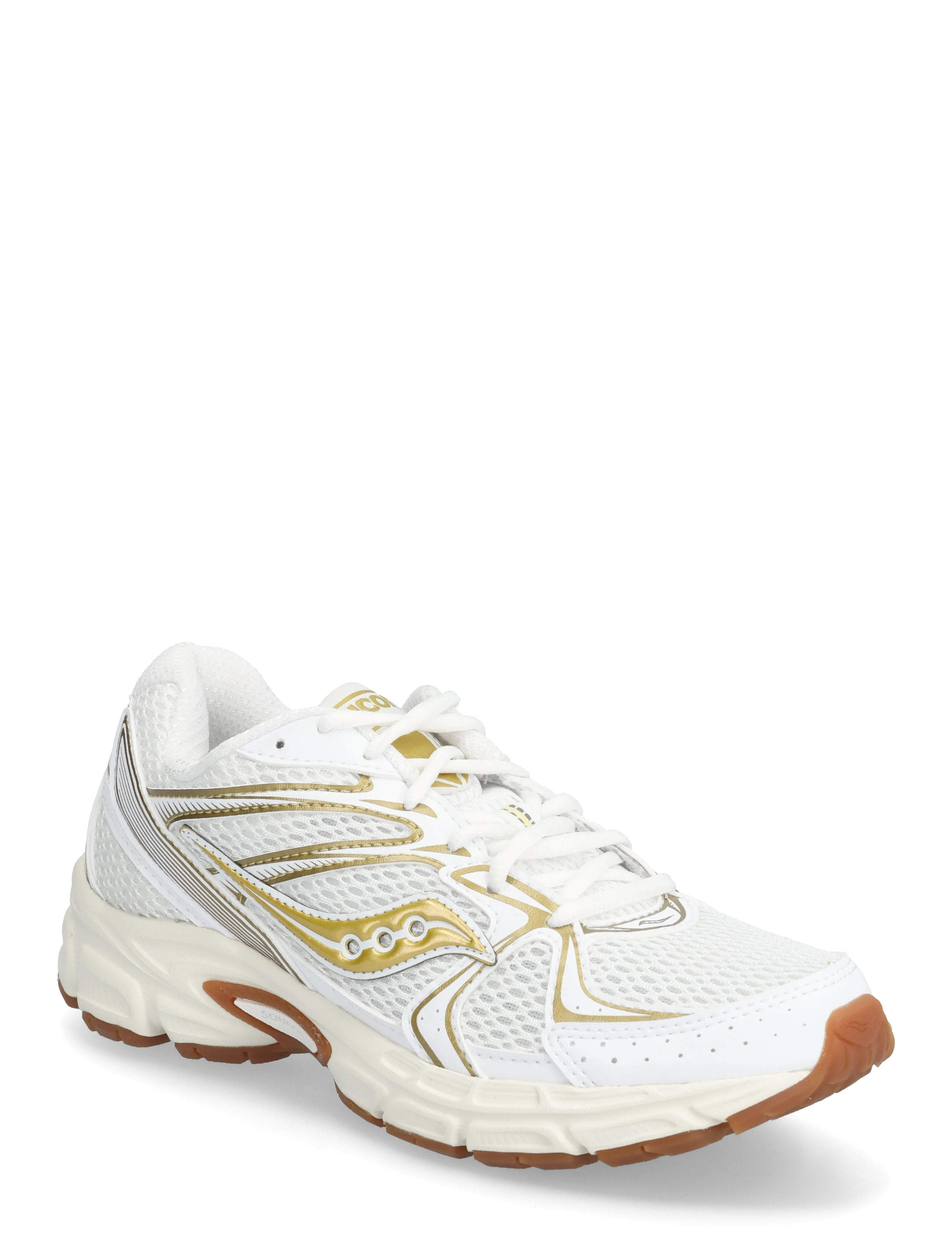 Saucony RIDE MILLENNIUM - Sko - WHITE/BRONZE / white