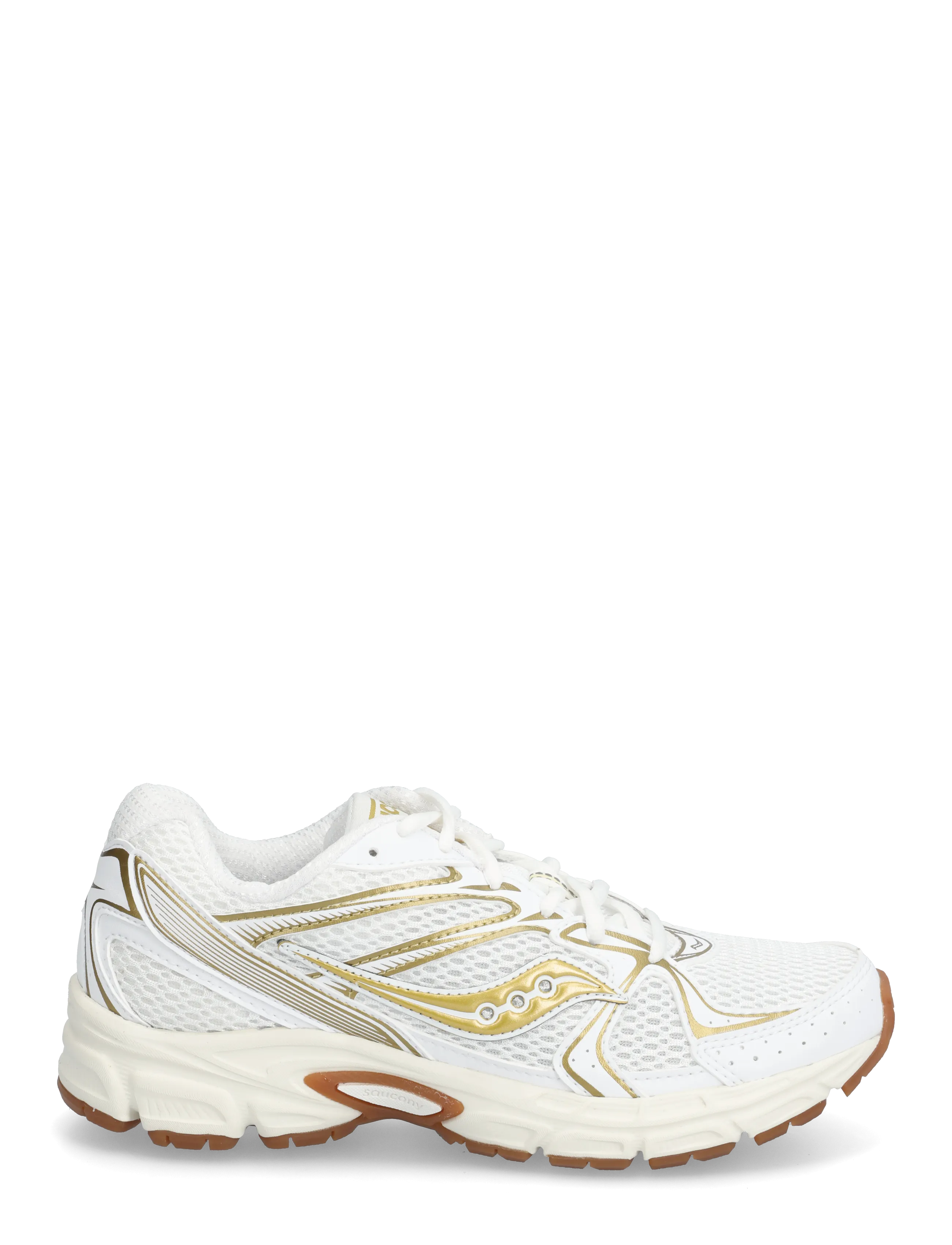 Saucony - RIDE MILLENNIUM - låga sneakers - white/bronze - 1