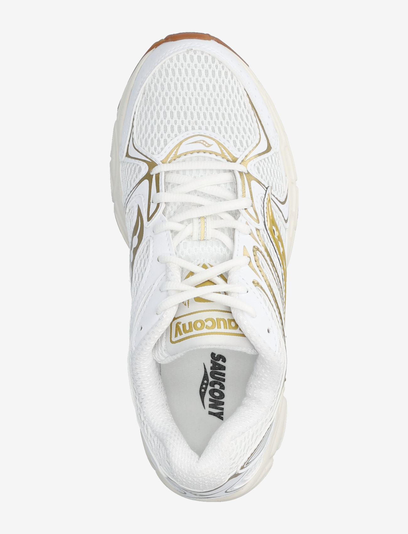 Saucony - RIDE MILLENNIUM - niedriger schnitt - white/bronze - 3