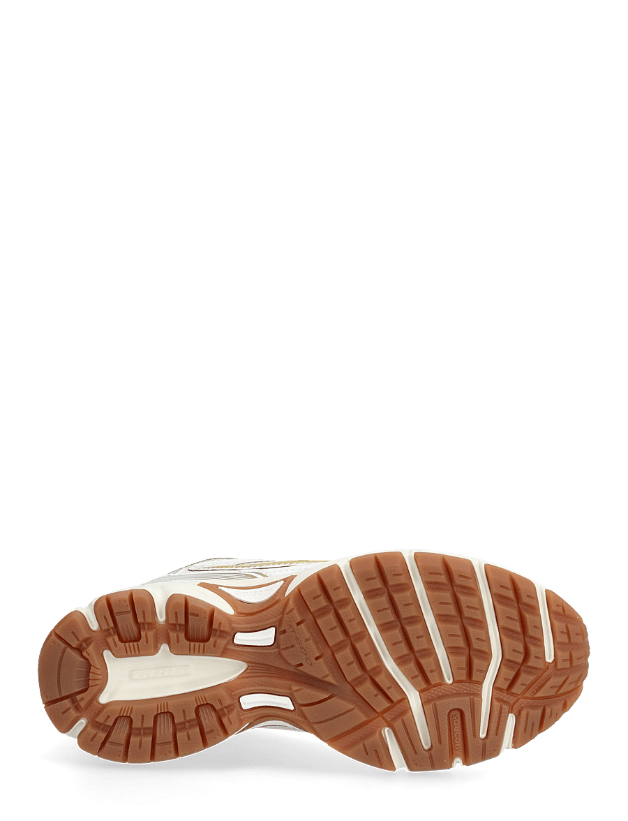 Saucony - RIDE MILLENNIUM - niedriger schnitt - white/bronze - 4