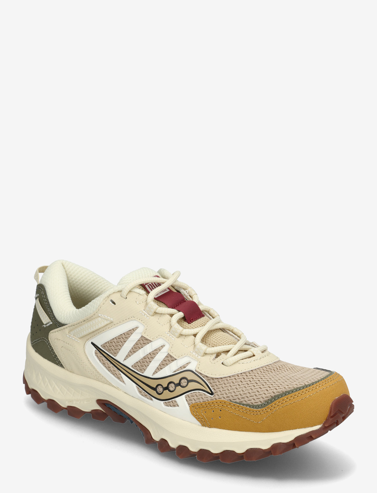 Saucony - GRID PEAK - niedriger schnitt - tan/chino green - 0