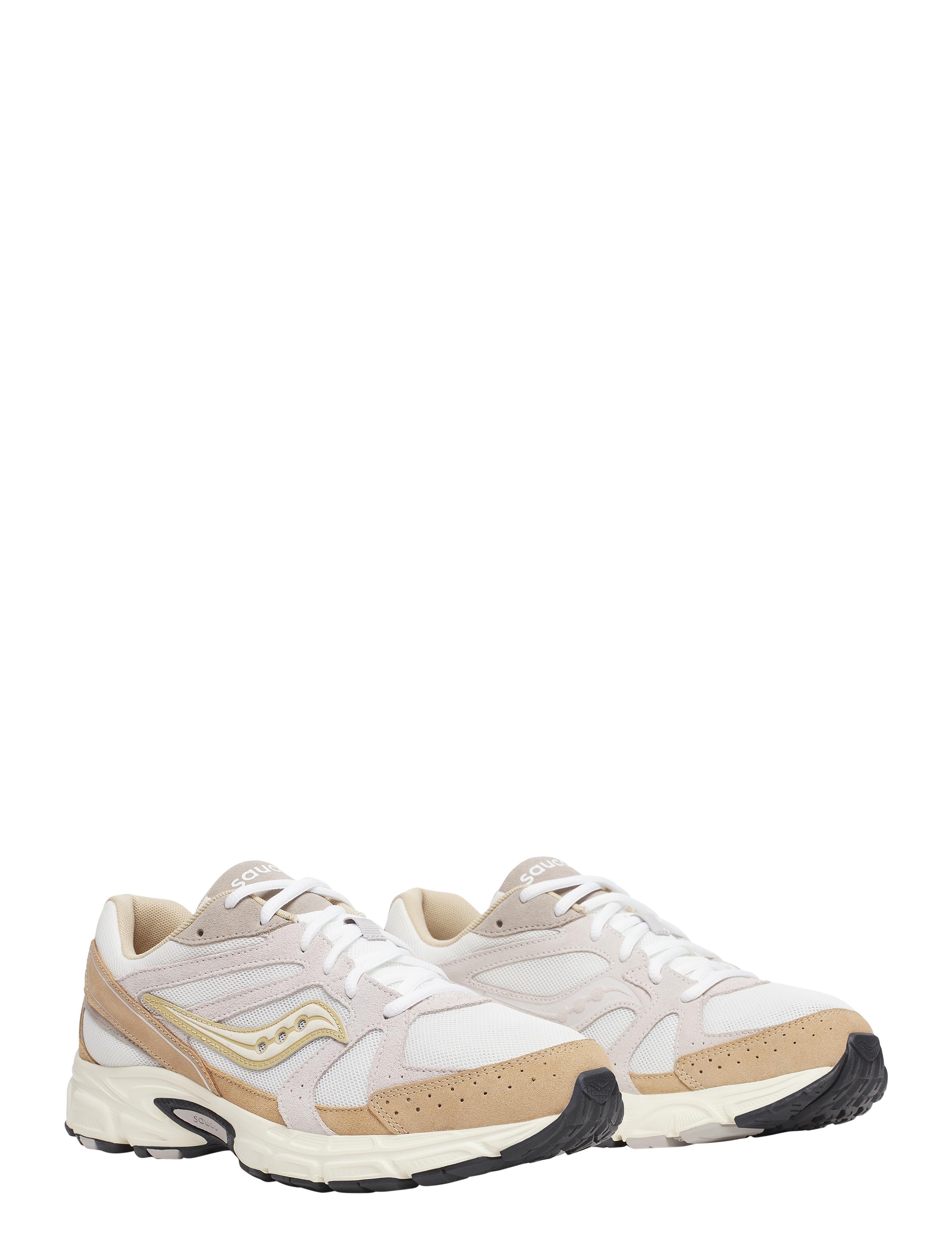 Saucony RIDE MILLENNIUM - Schuhe - WHITE/SAND / beige
