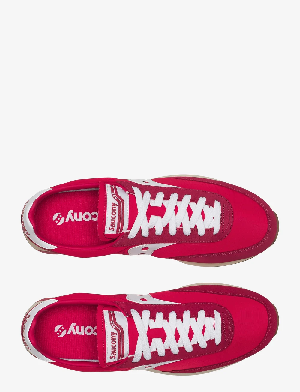 Saucony - TRAINER 80 - niedriger schnitt - red/white - 4