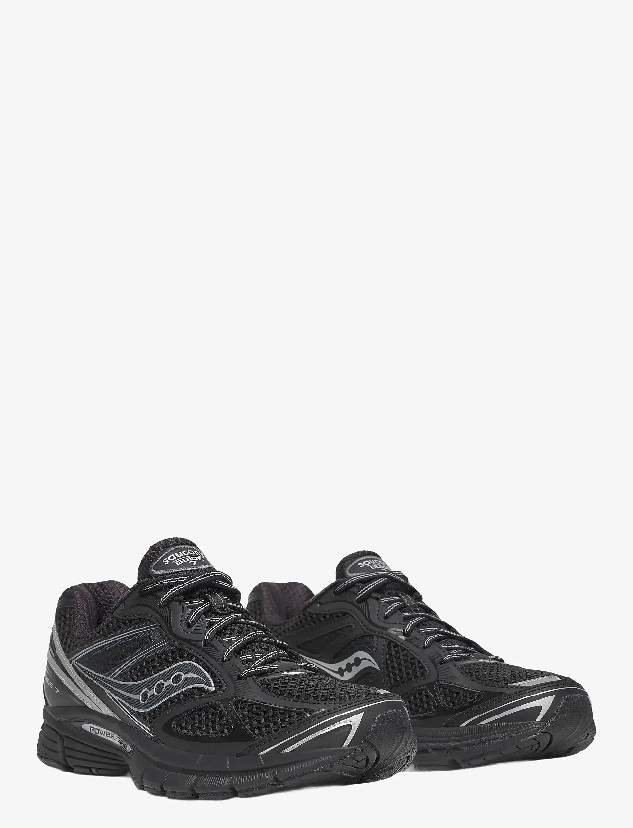 Saucony - PROGRID GUIDE 7 - låga sneakers - black/silver - 0
