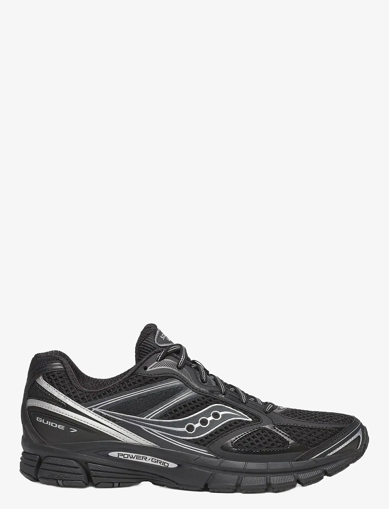Saucony - PROGRID GUIDE 7 - låga sneakers - black/silver - 1