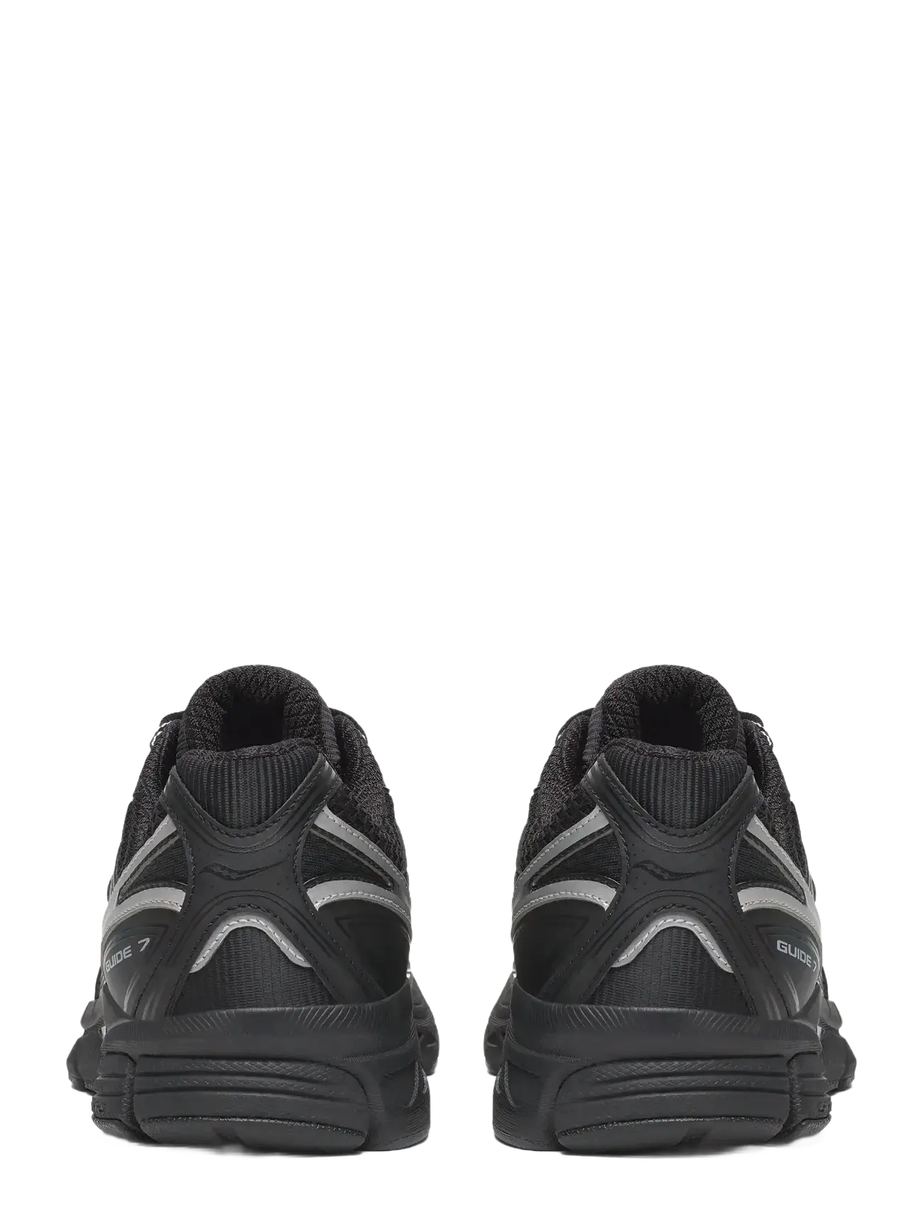 Saucony - PROGRID GUIDE 7 - lágir strigaskór - black/silver - 3