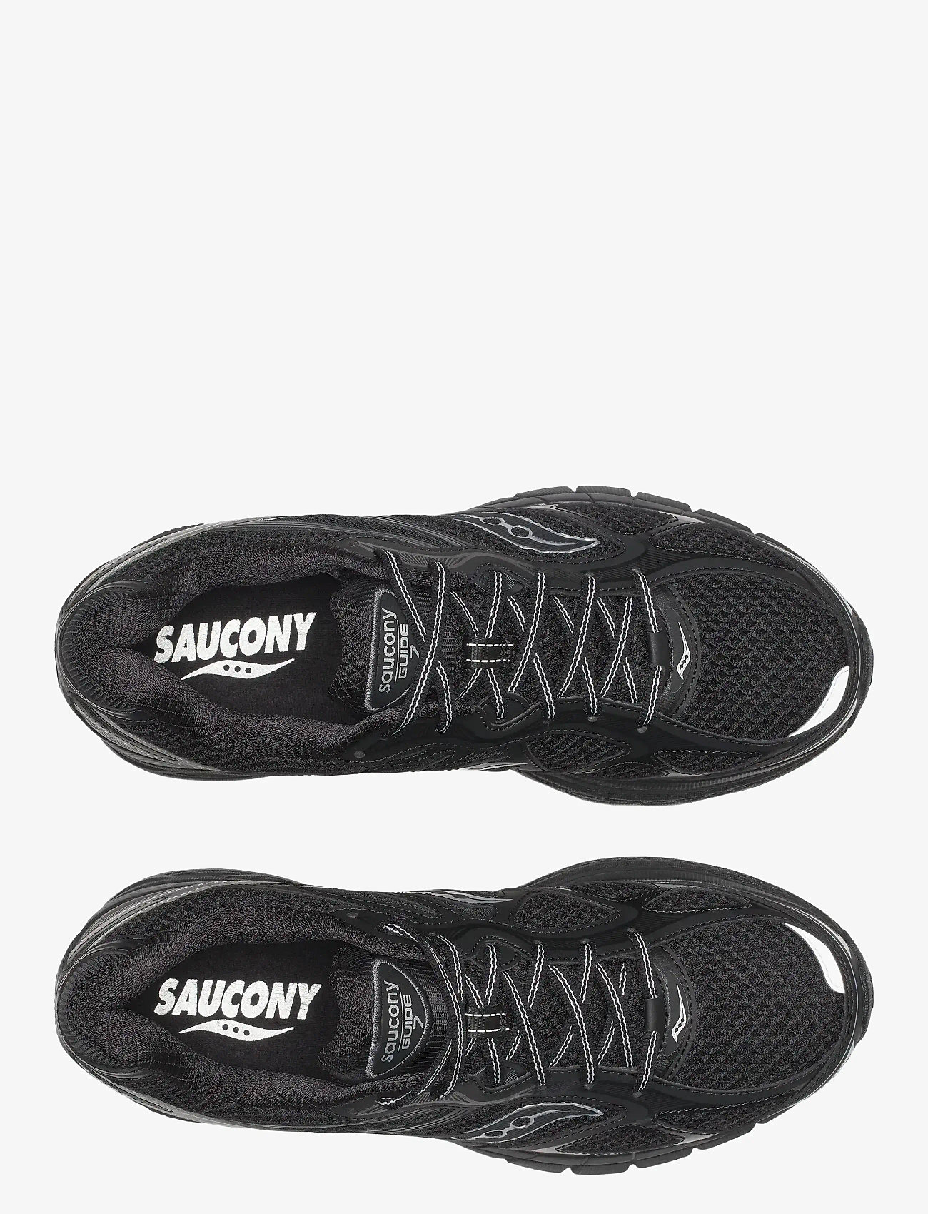 Saucony - PROGRID GUIDE 7 - låga sneakers - black/silver - 4