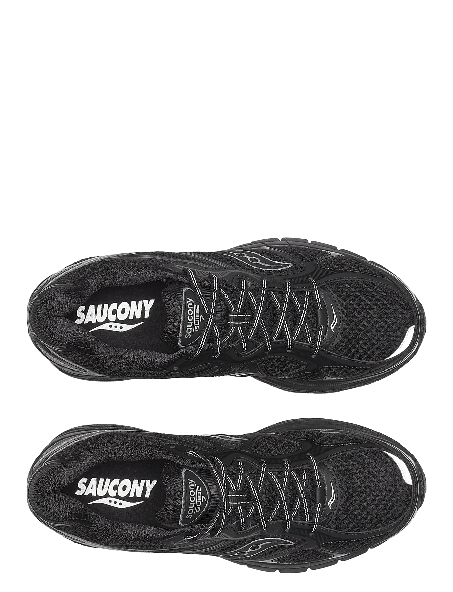 Saucony - PROGRID GUIDE 7 - niedriger schnitt - black/silver - 4