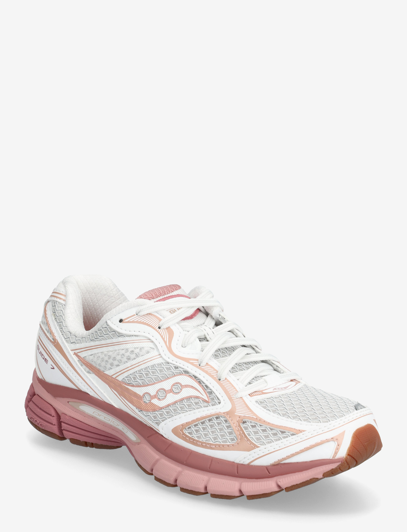 Saucony - PROGRID GUIDE 7 - lave sneakers - white/peach - 0