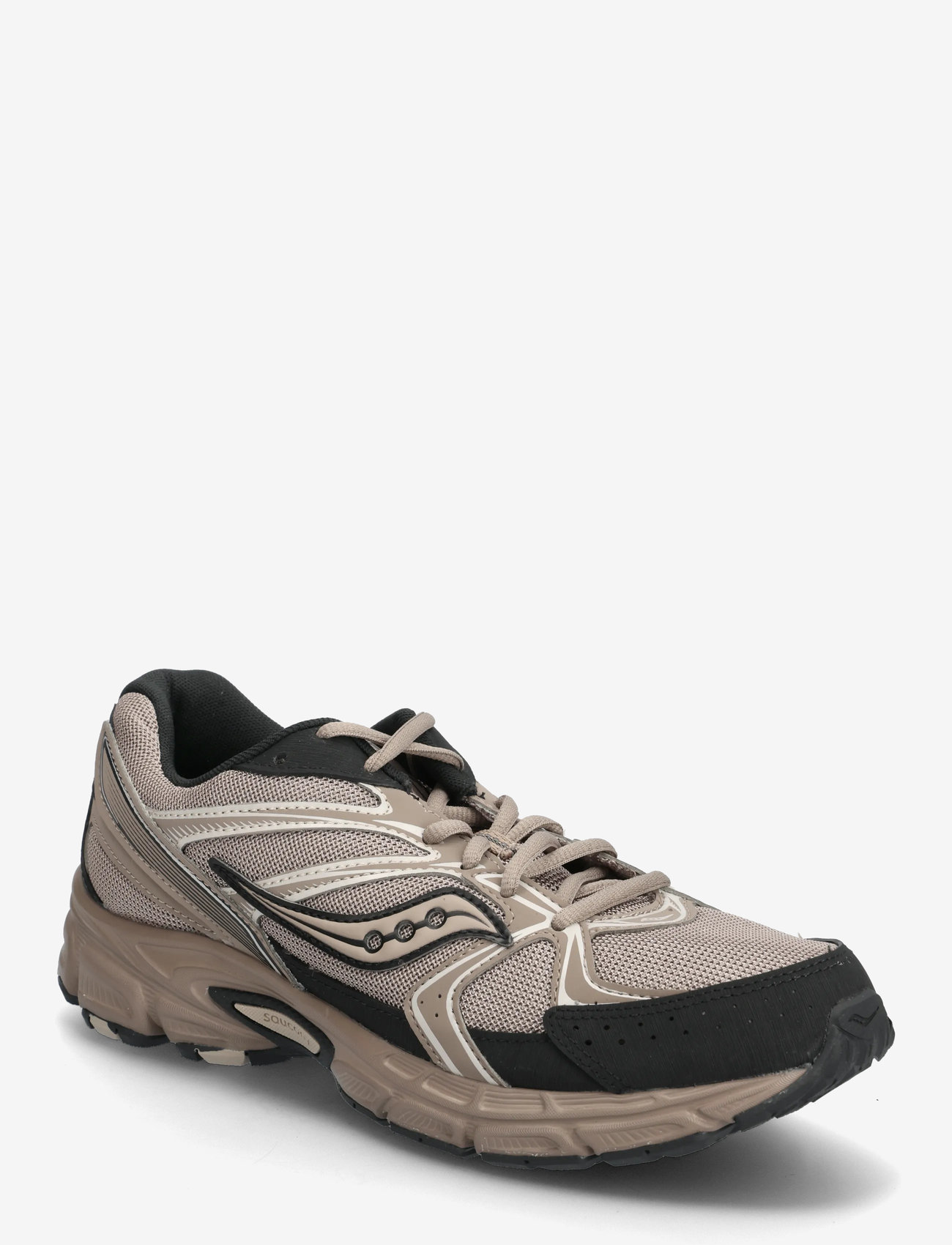 Saucony - RIDE MILLENNIUM - lave sneakers - taupe/black - 0