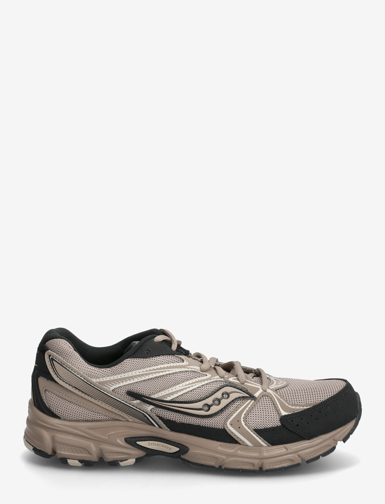 Saucony - RIDE MILLENNIUM - lave sneakers - taupe/black - 1