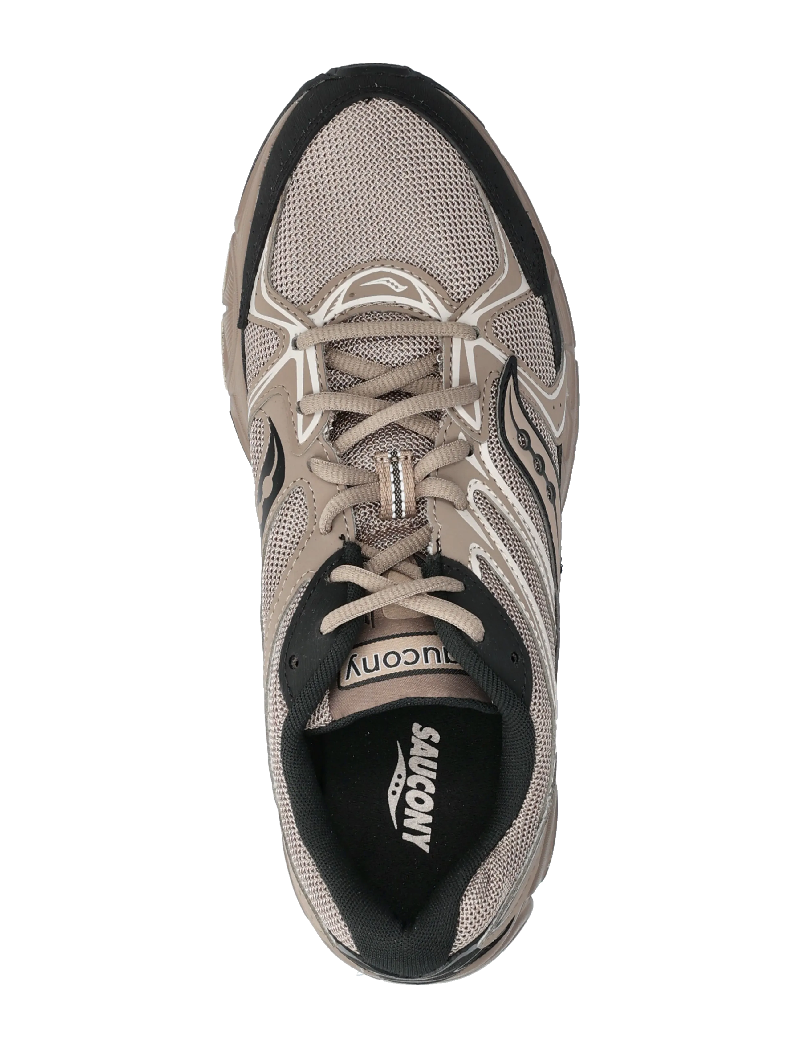 Saucony - RIDE MILLENNIUM - löparskor - taupe/black - 3