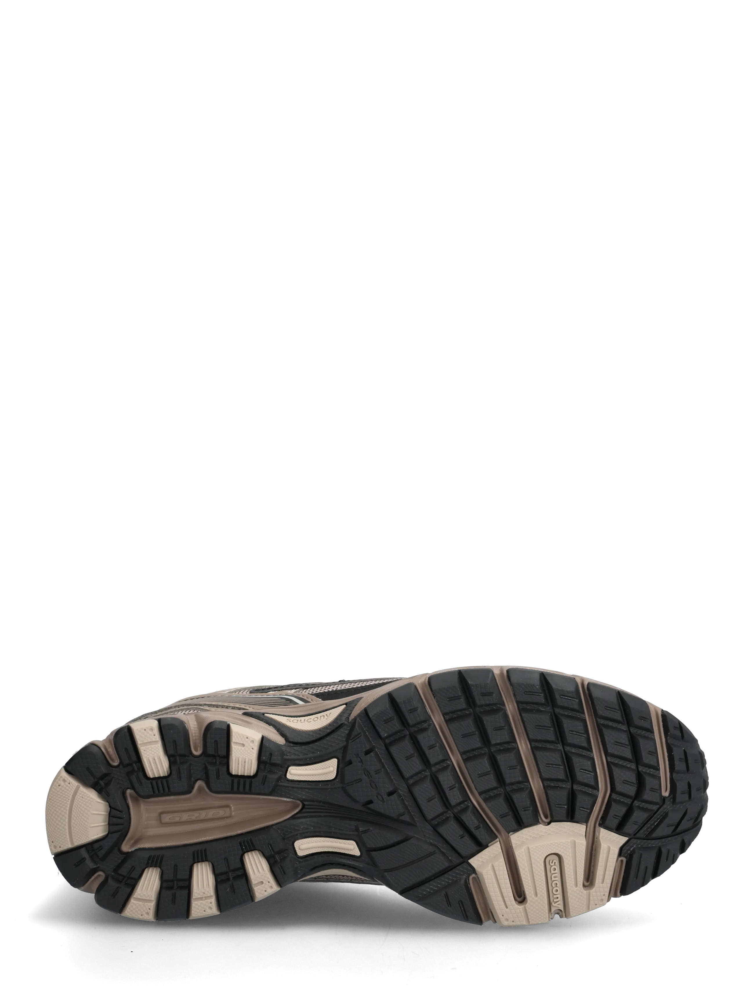 Saucony - RIDE MILLENNIUM - löparskor - taupe/black - 4