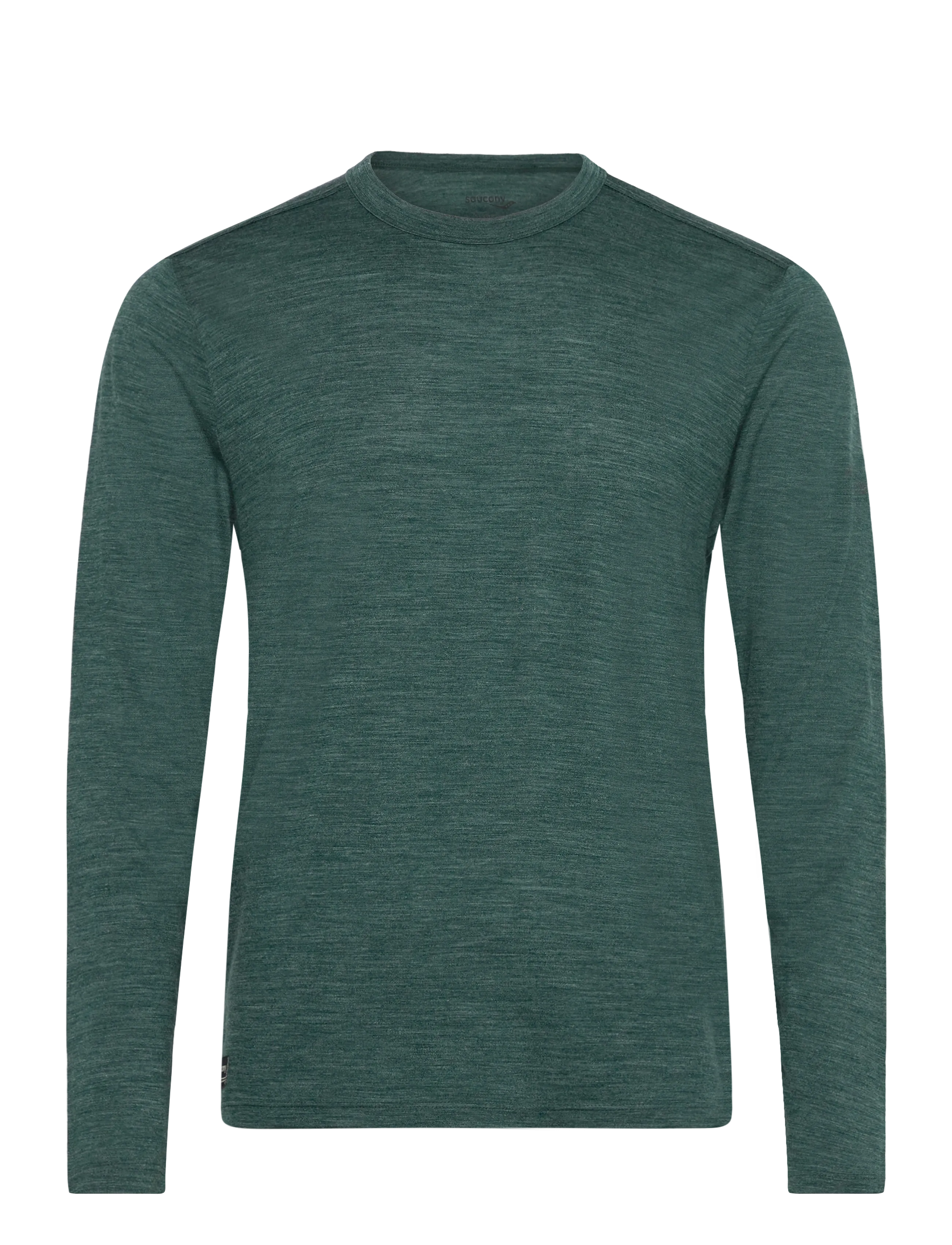 Peregrine Merino Long Sleeve Men - PINE HEATHER