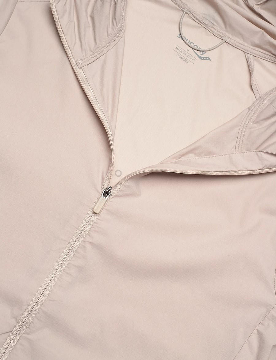 Saucony - Peregrine Packaway Jacket Women - sportsjakker - oat - 2