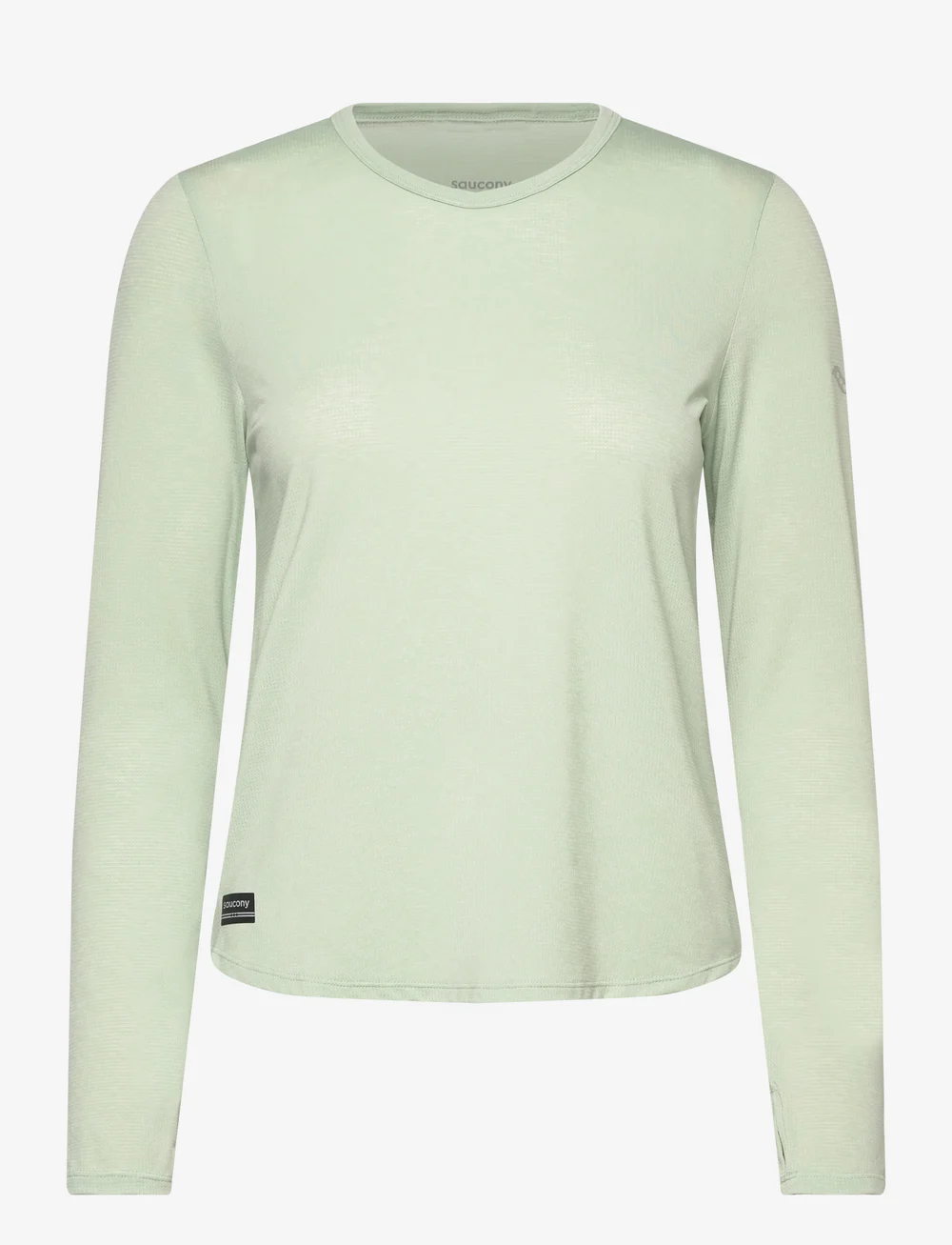 Saucony - Stopwatch Long Sleeve Women - langermede topper - aloe heather - 0