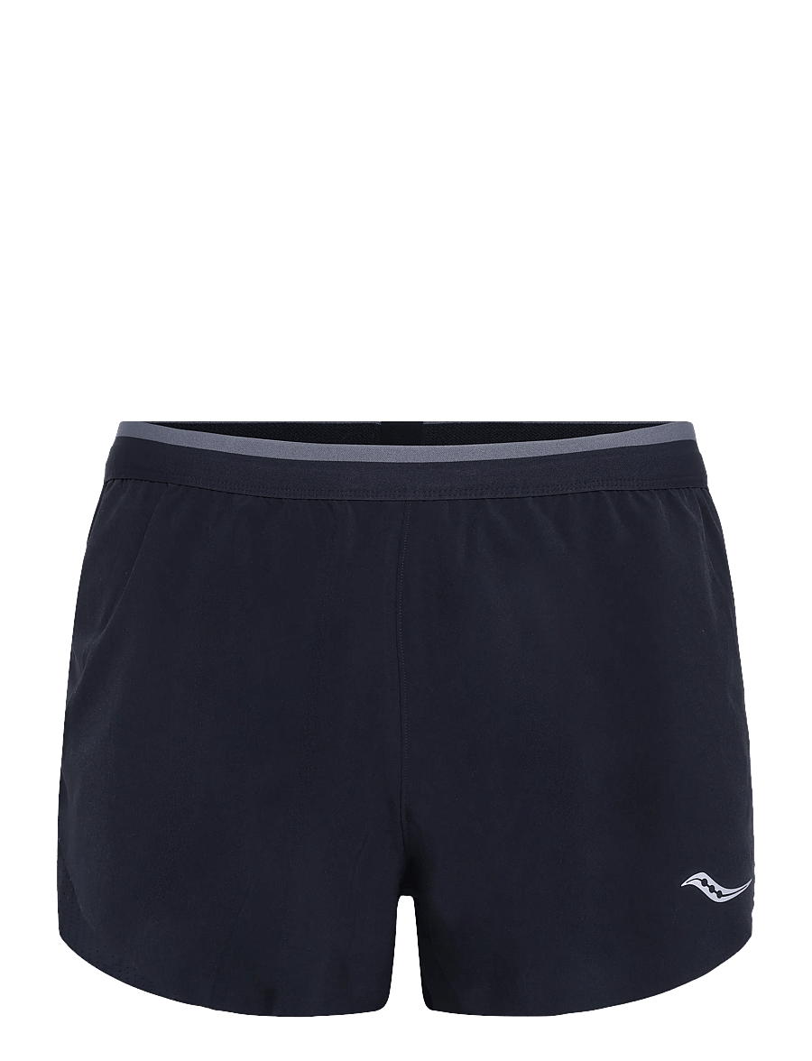 Saucony - Endorphin Split Short Women - løbeshorts - bksw - black shadow - 1