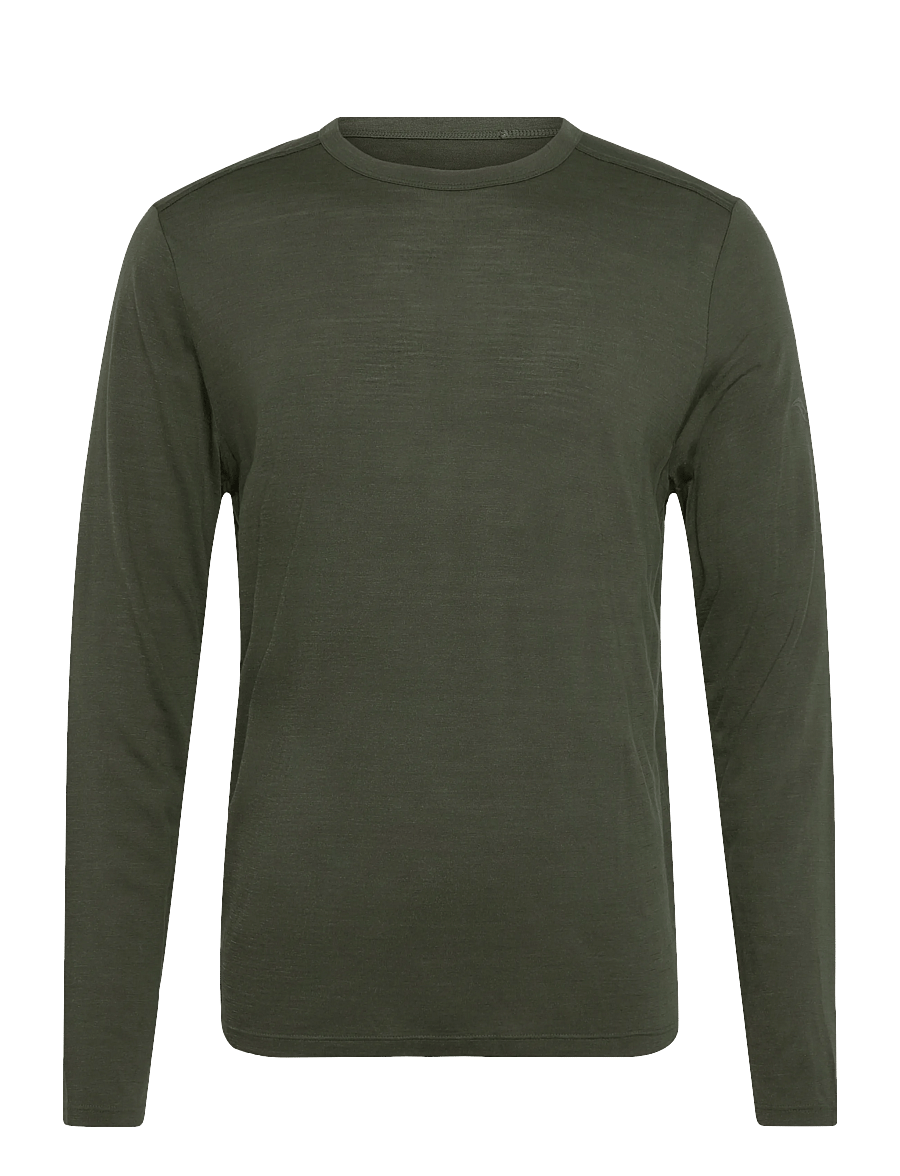 Saucony - PEREGRINE MERINO LONG SLEEVE - funktionsunterwäsche - oberteile - fatigue heather - 1