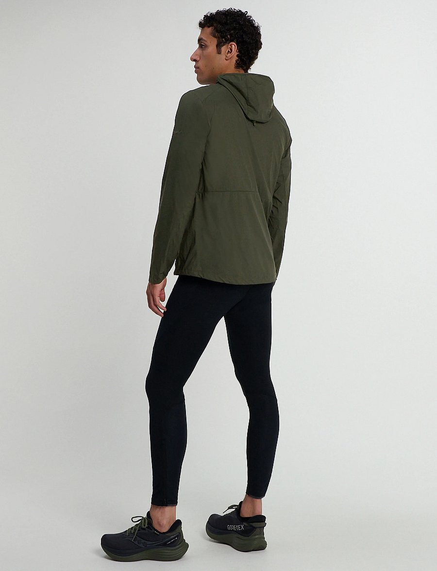 Saucony - PEREGRINE PACKAWAY JACKET - välijoped - fatigue - 3