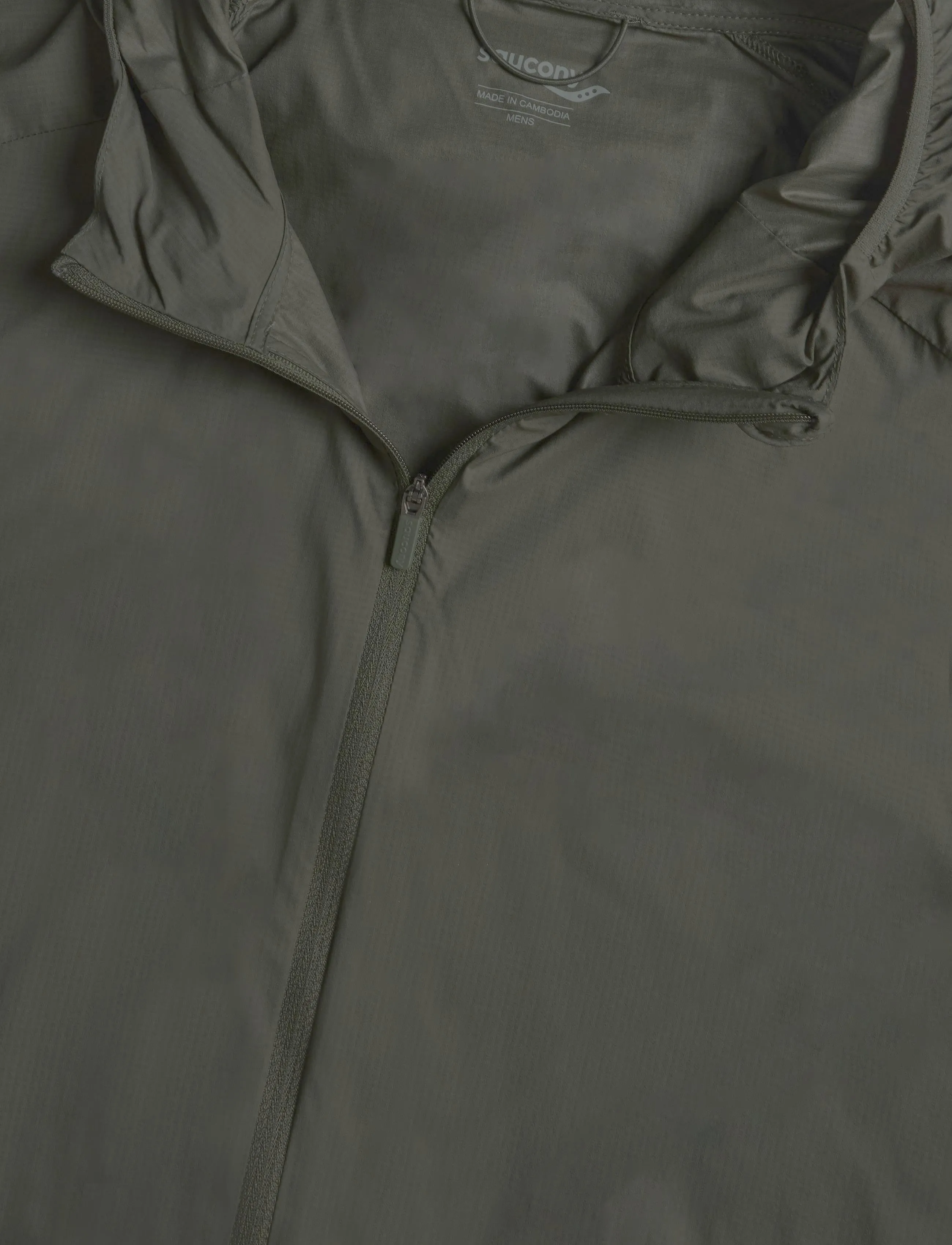 Saucony - PEREGRINE PACKAWAY JACKET - välijoped - fatigue - 5