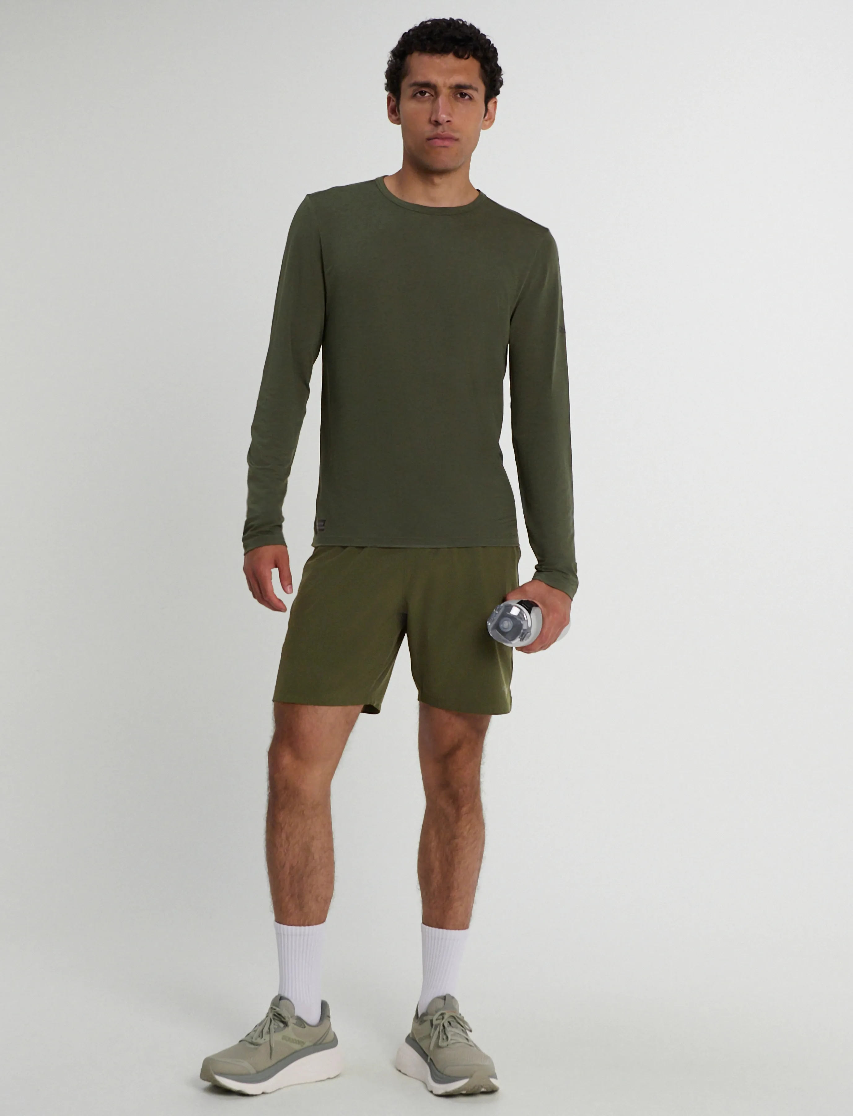 Saucony - STOPWATCH LONG SLEEVE - fatigue heather - 4