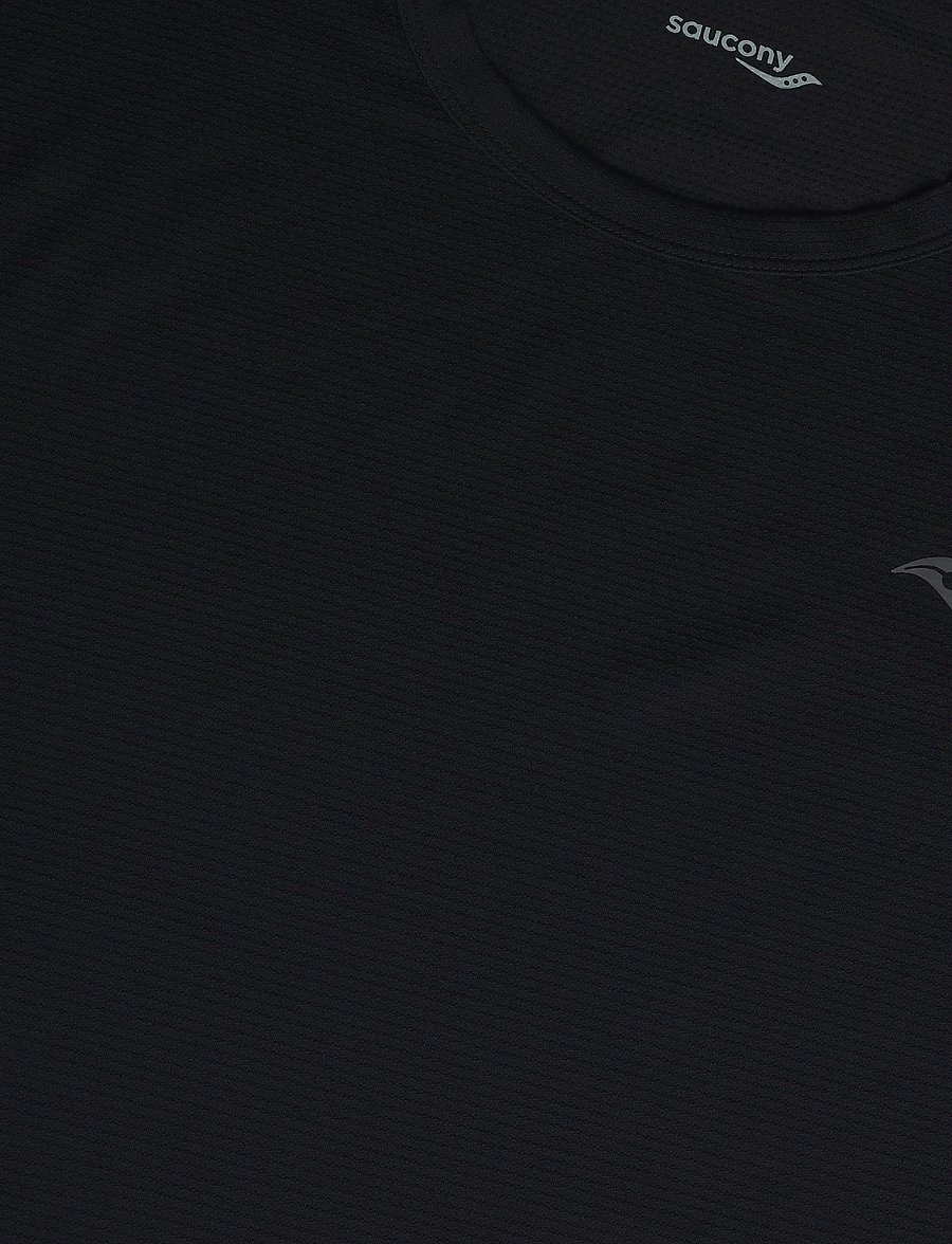Saucony - ENDORPHIN SHORT SLEEVE - t-shirts - black - 2