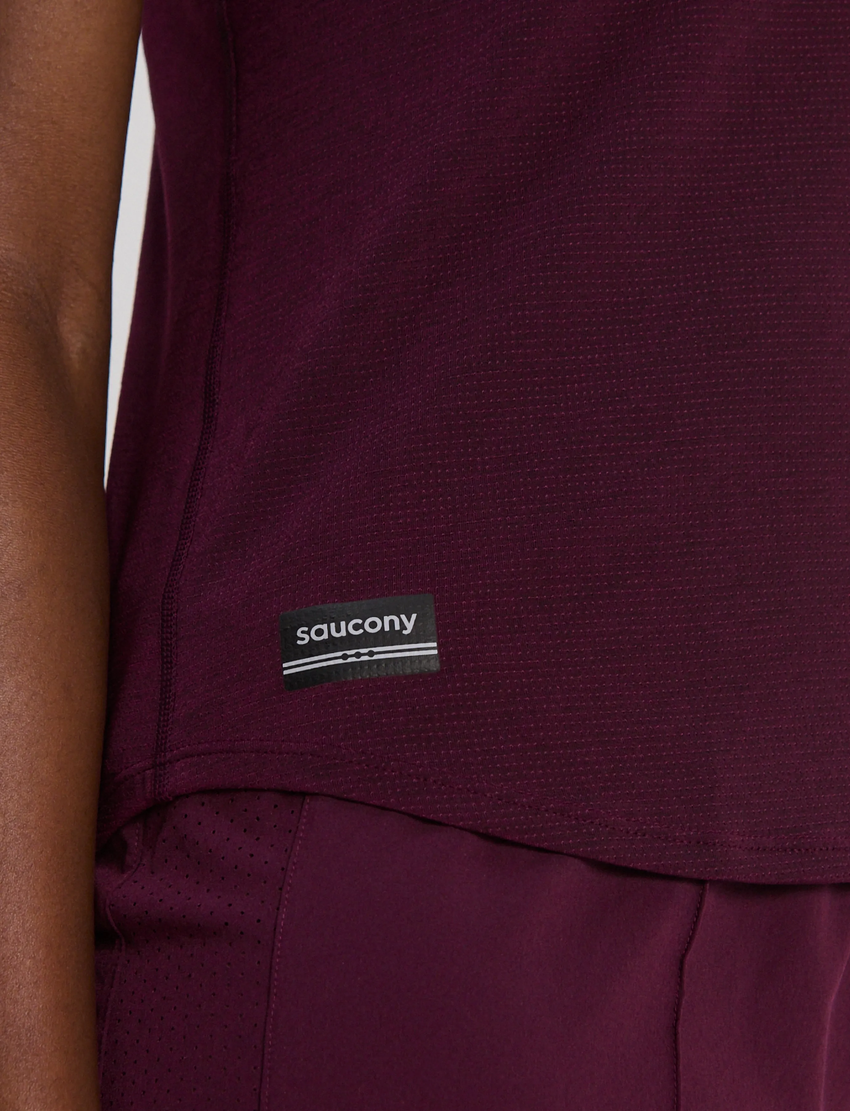 Saucony Stopwatch Short Sleeve t-shirts dam – bild 6