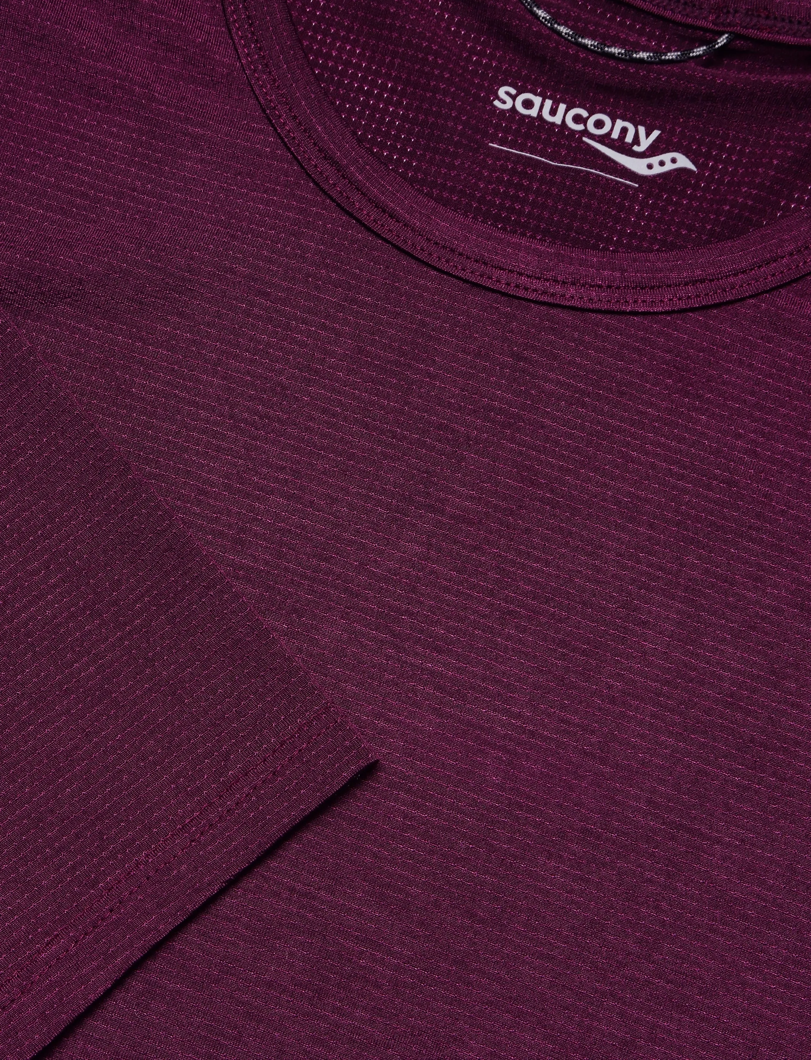 Saucony - STOPWATCH LONG SLEEVE - eggplant heather - 2