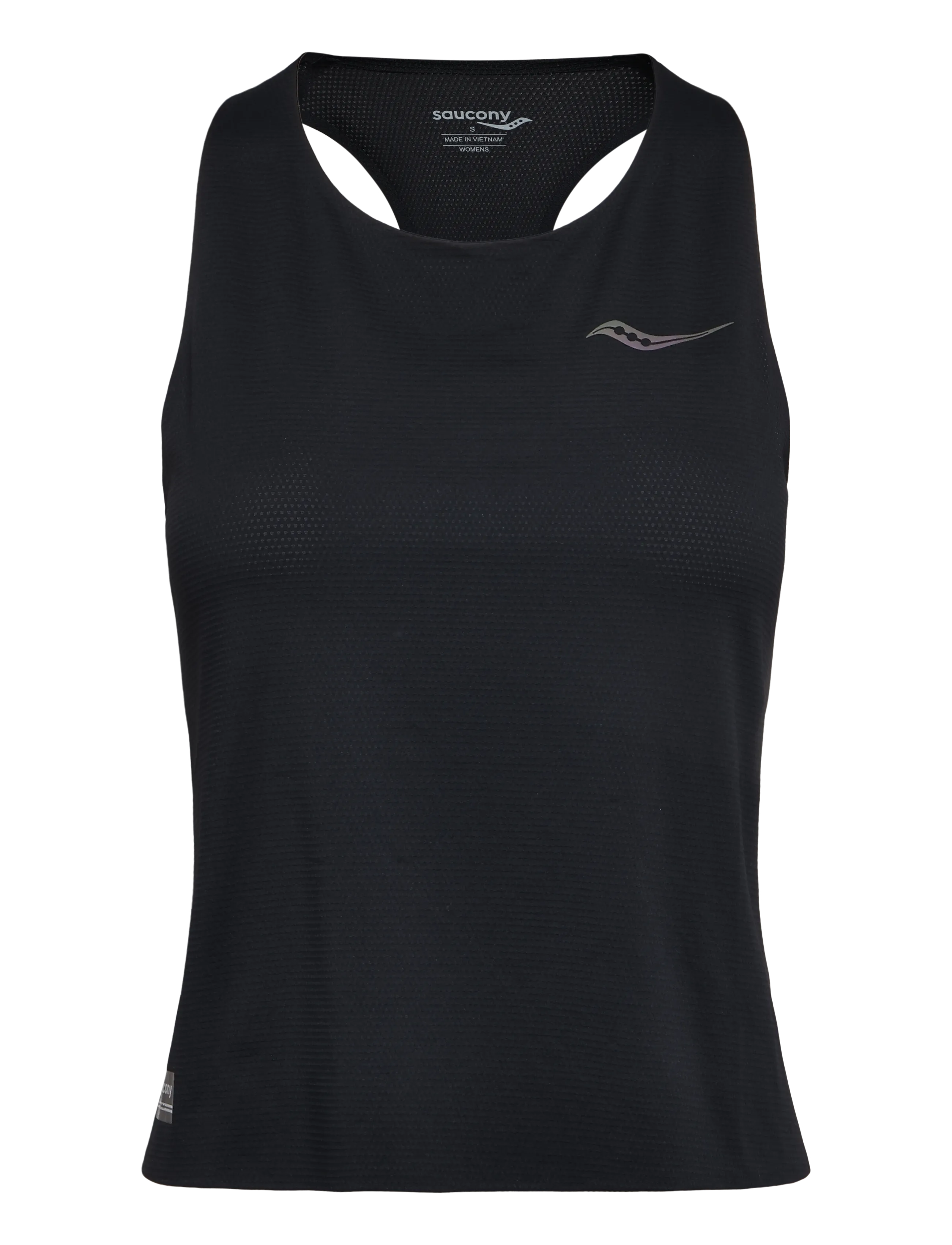 Saucony ENDORPHIN SINGLET - Kläder - BLACK / black