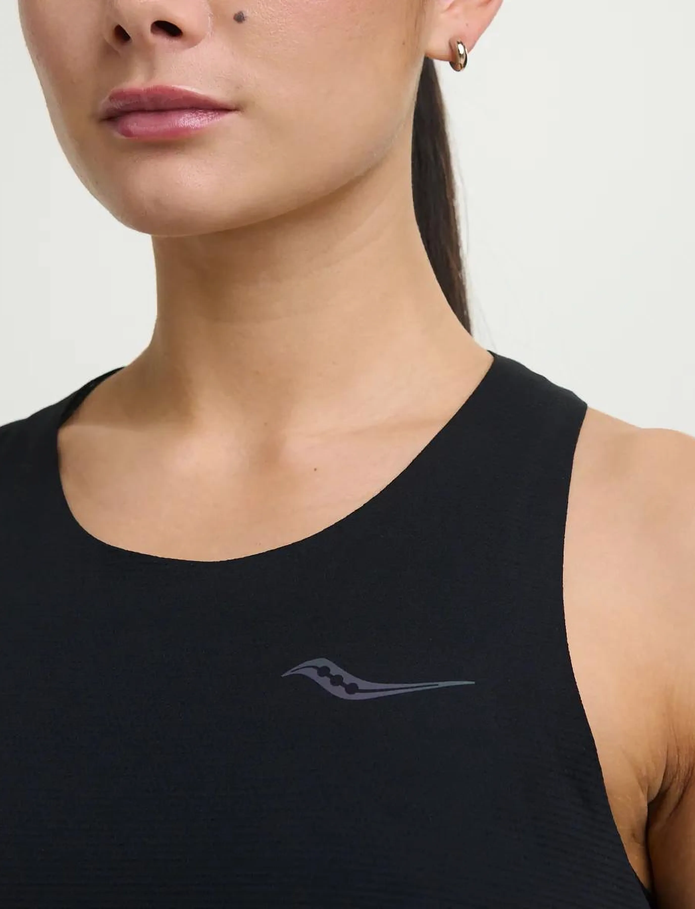Saucony - ENDORPHIN SINGLET - black - 5