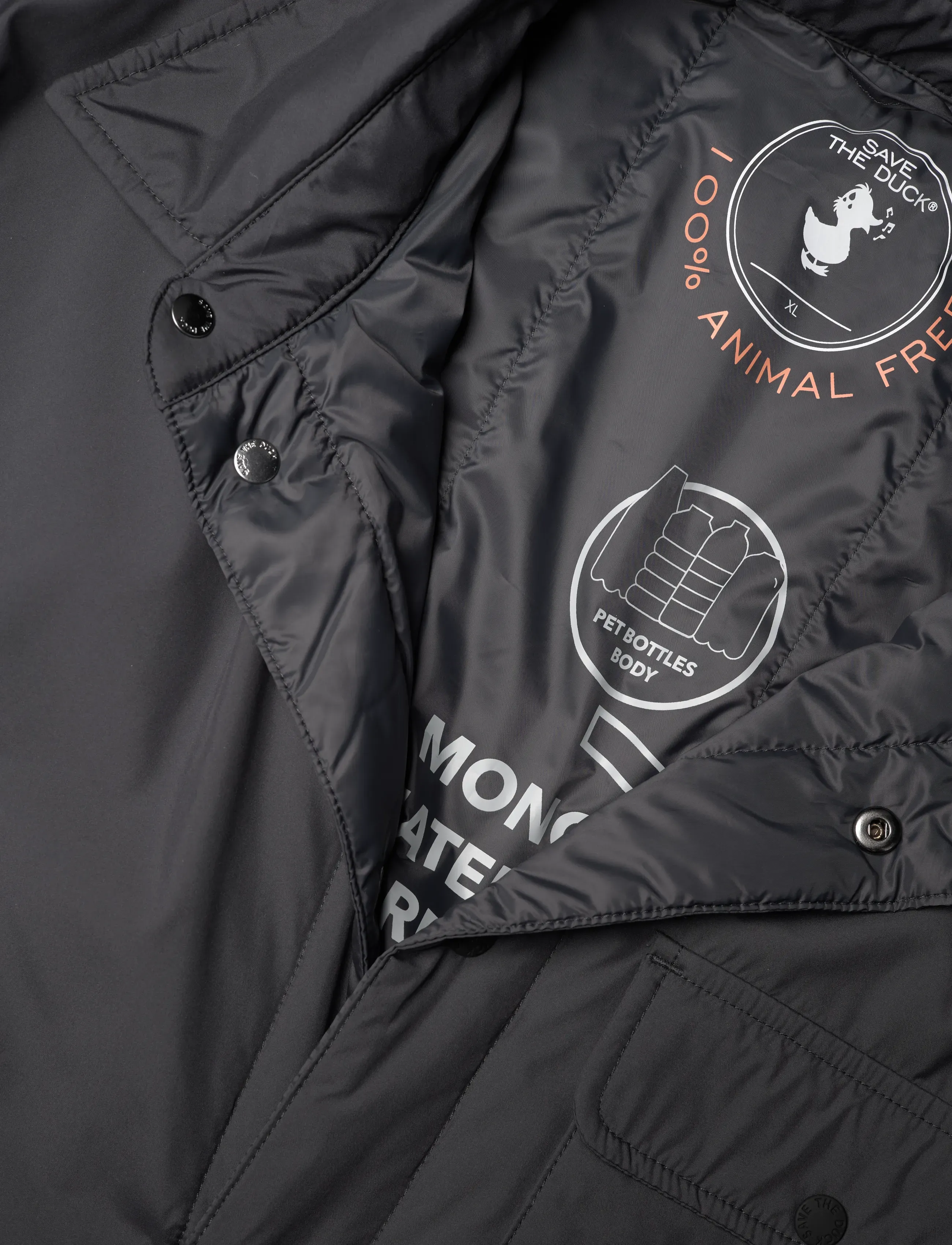 Save the Duck - STELLAN - spring jackets - grey black - 5
