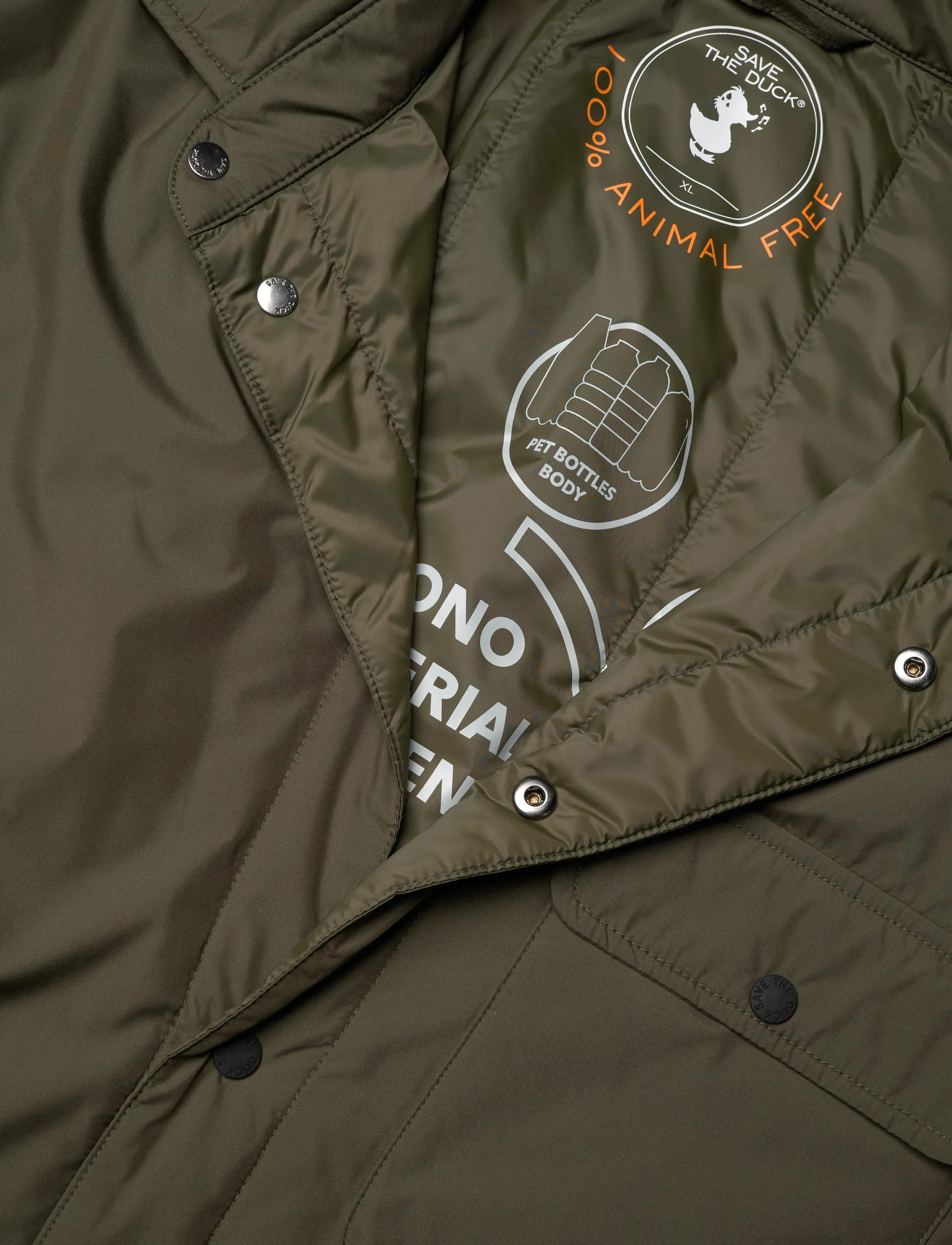 Save the Duck - STELLAN - kurtki wiosenne - snake green - 5
