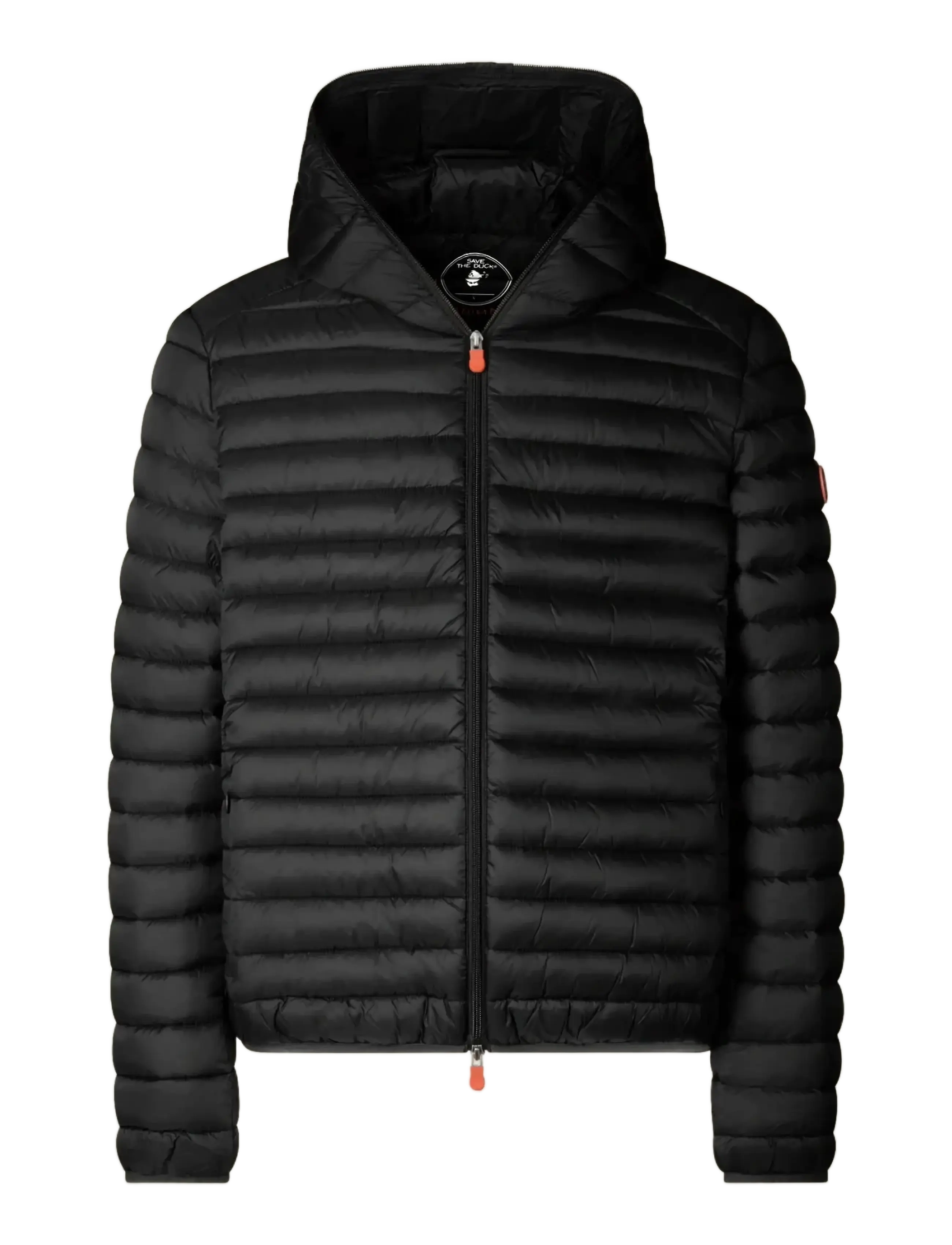 SAVE THE DUCK Donald Hooded Jacke Schwarz - M - Herren
