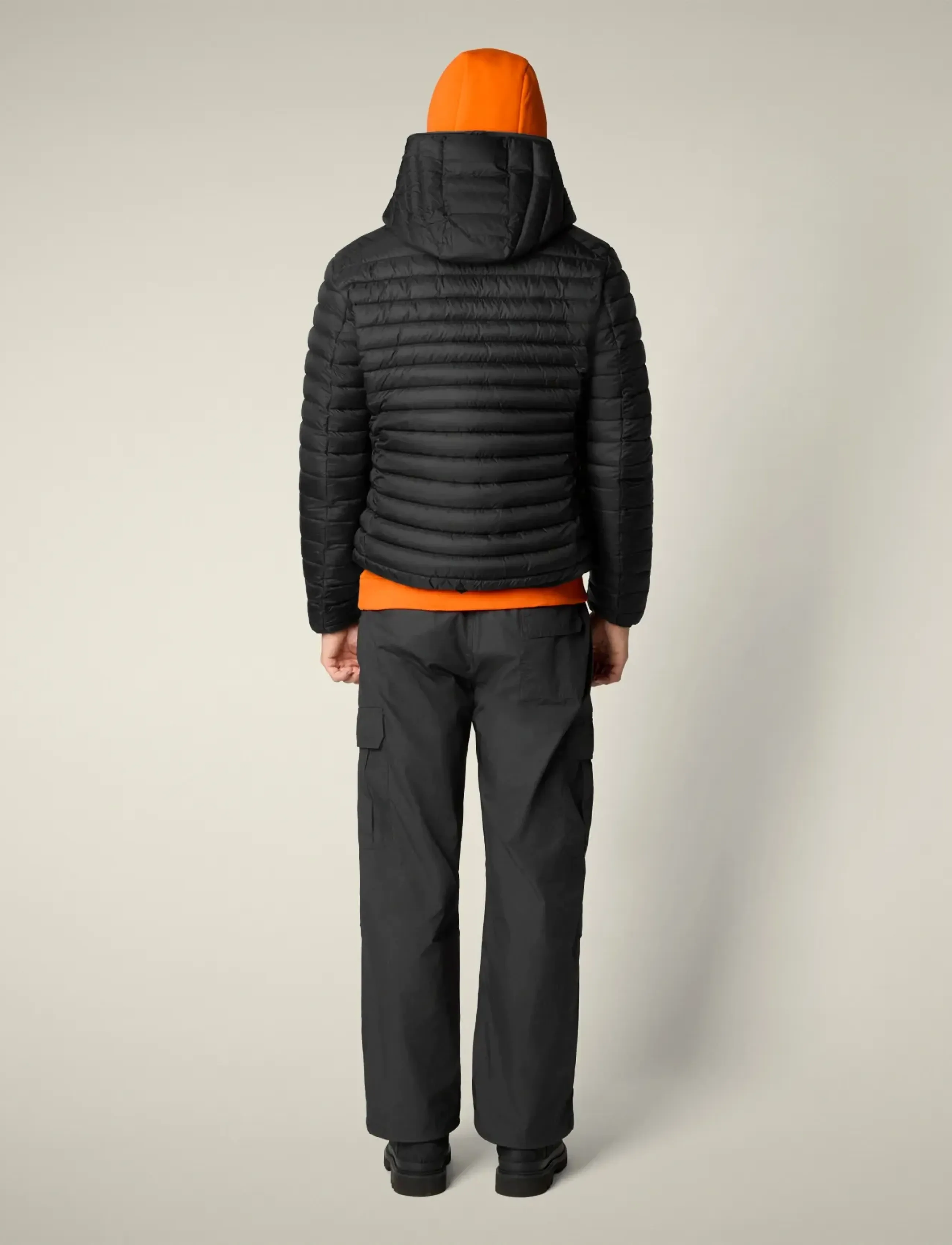 Save the Duck - DONALD HOODED JACKET - winter jackets - black - 2