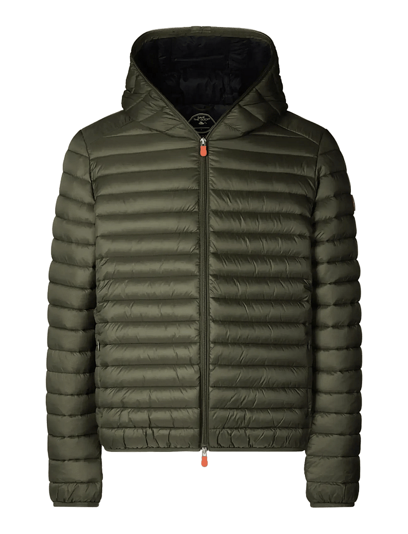 Save the Duck - DONALD HOODED JACKET - daunenjacken - dusty olive - 1