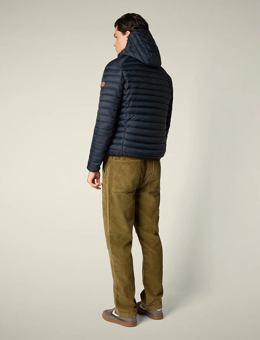 Save the Duck - DONALD HOODED JACKET - daunenjacken - navy blue - 2