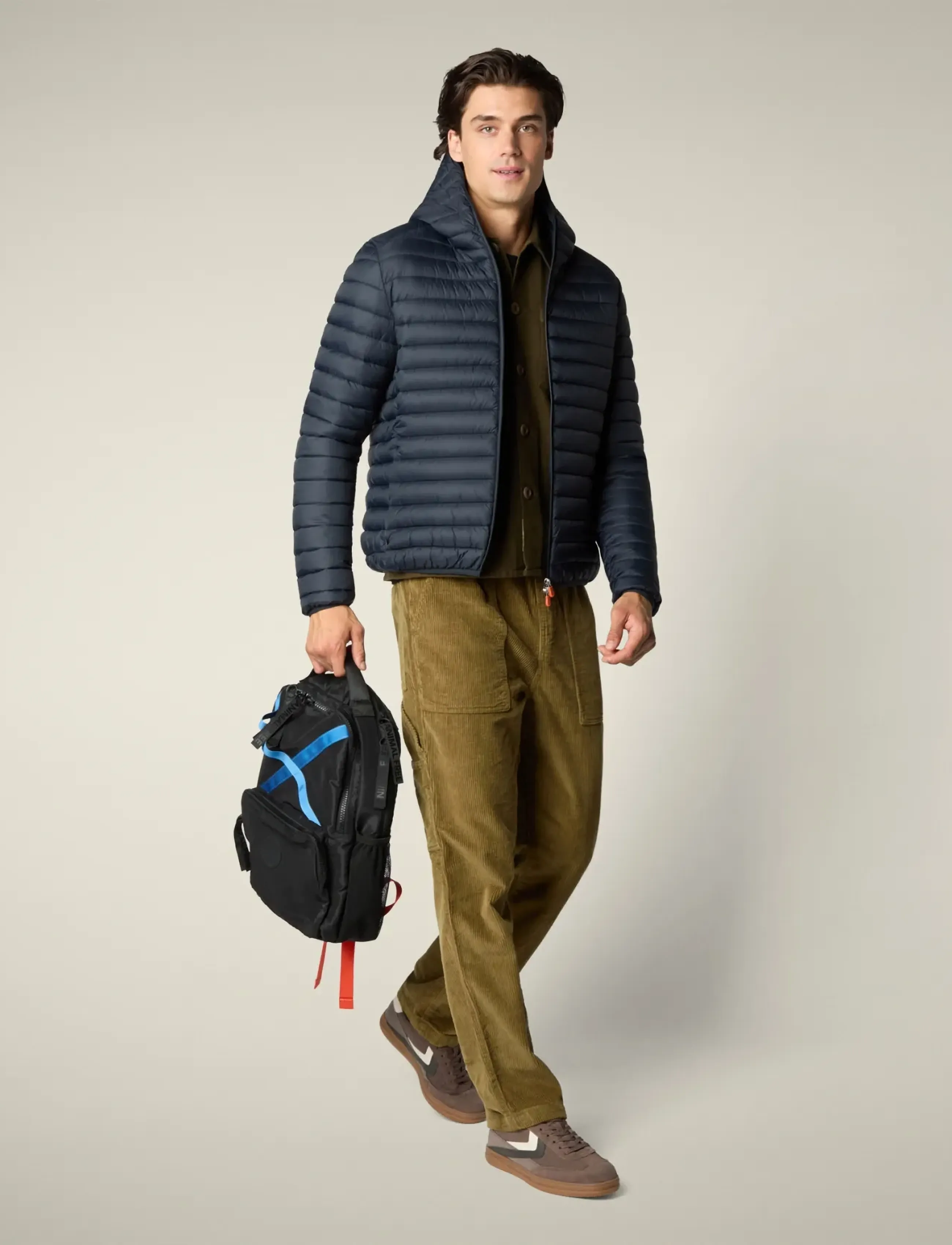 Save the Duck - DONALD HOODED JACKET - dúnjakkar - navy blue - 3